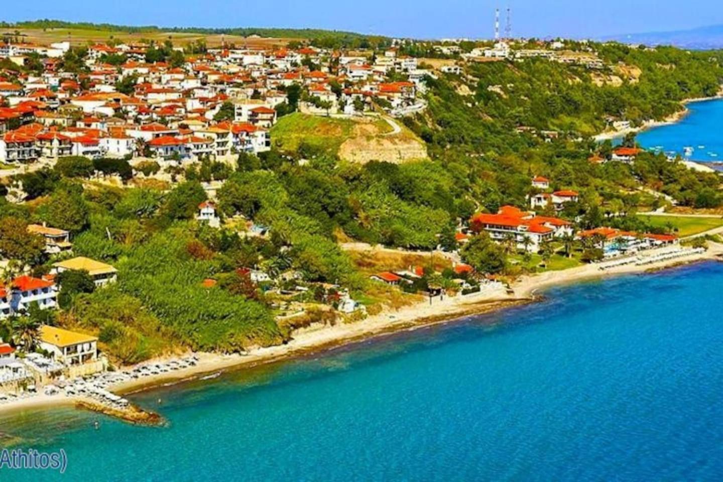 Beautiful Studio in traditional Afytos Halkidiki-UVC sterilized