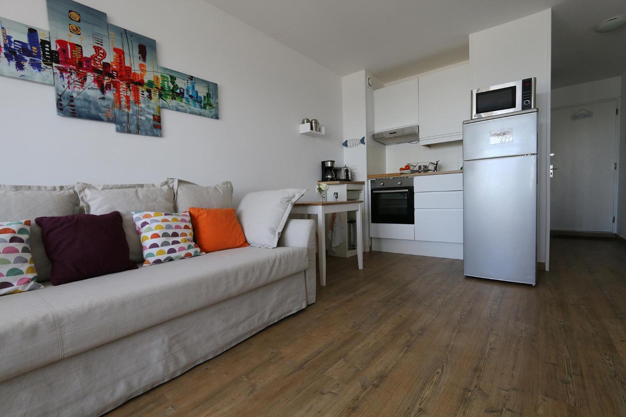 Hendaye Beach Studio, front de mer avec parking privé view 4
