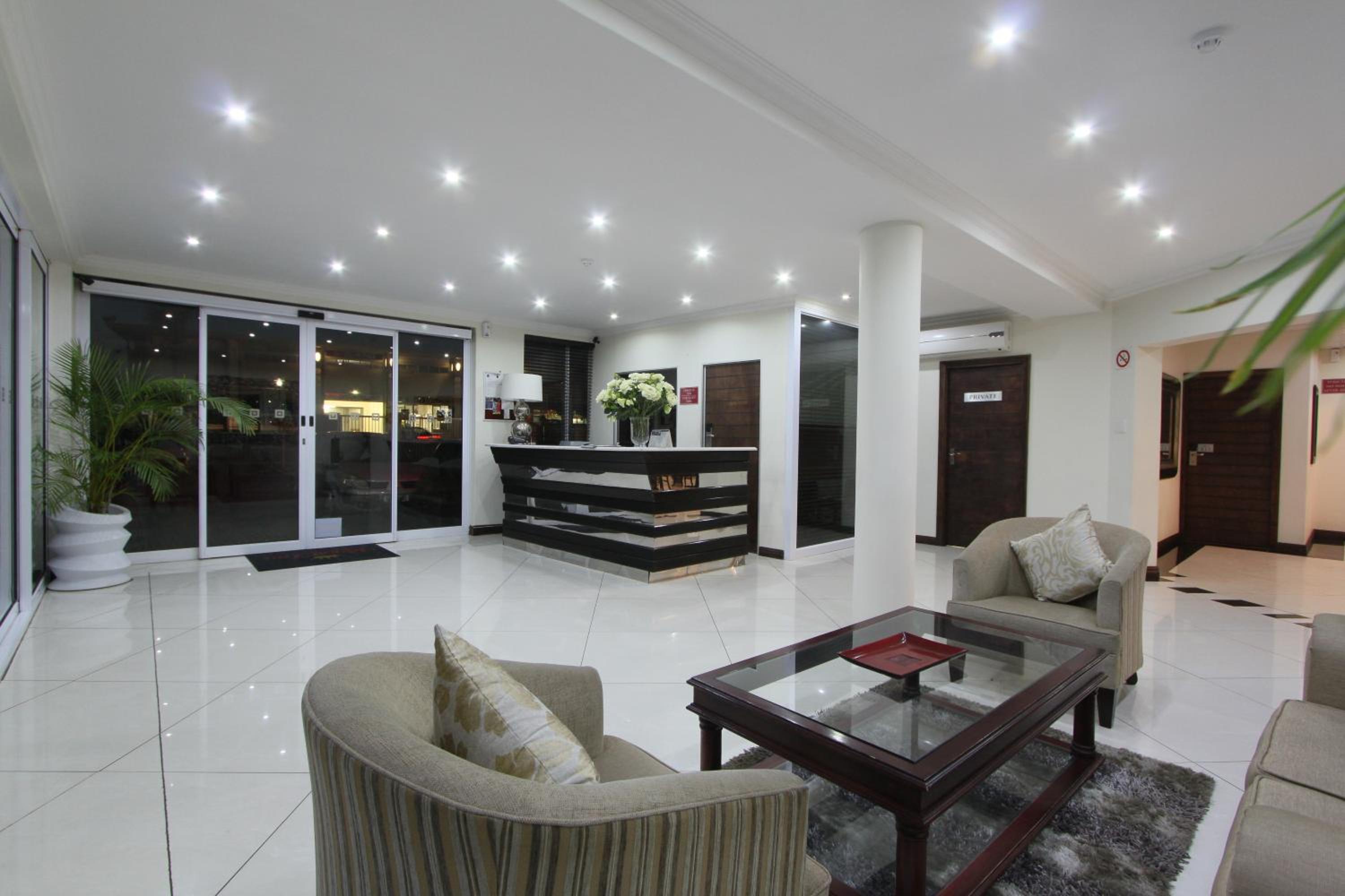 hotel reception