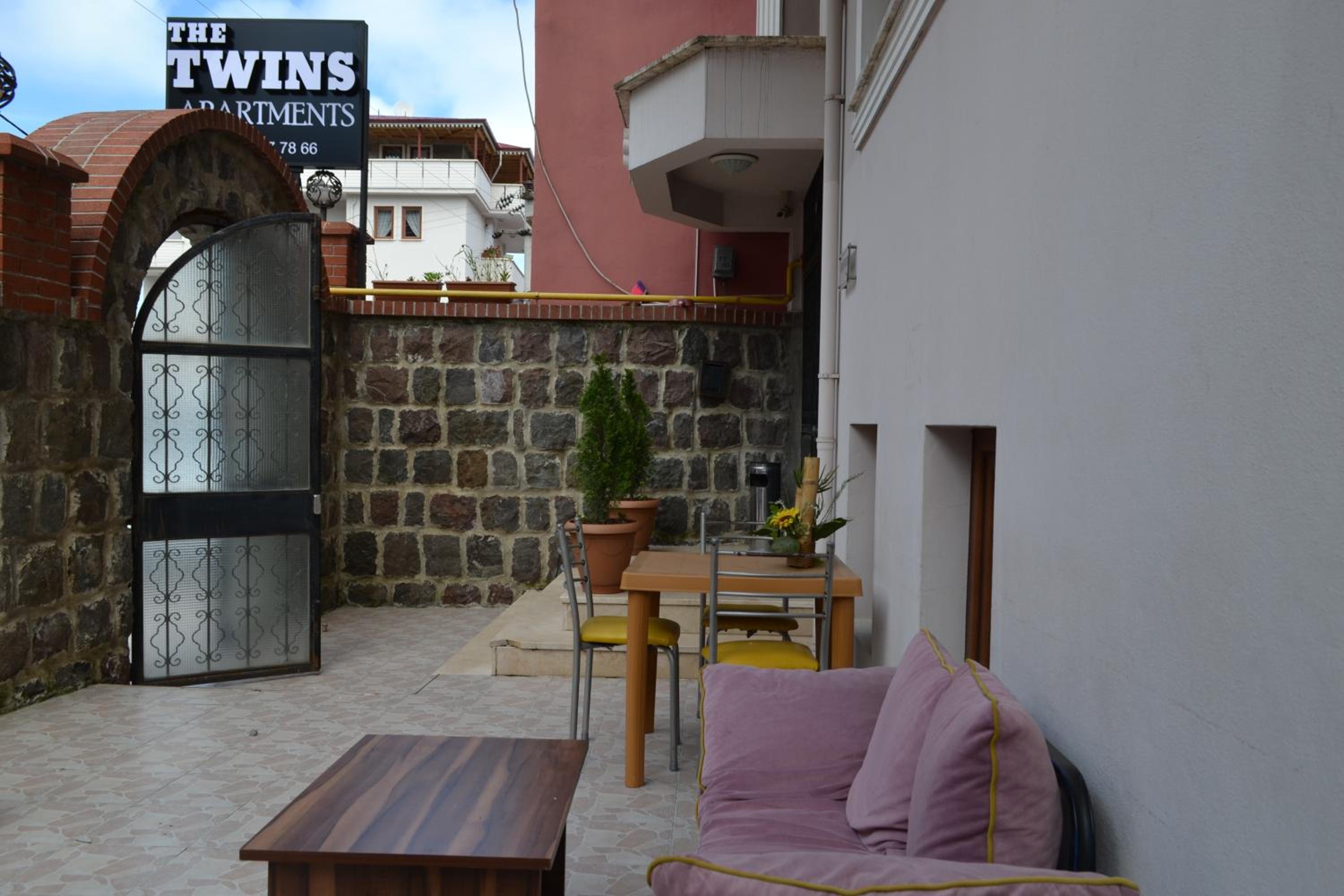 outdoor BBQ area