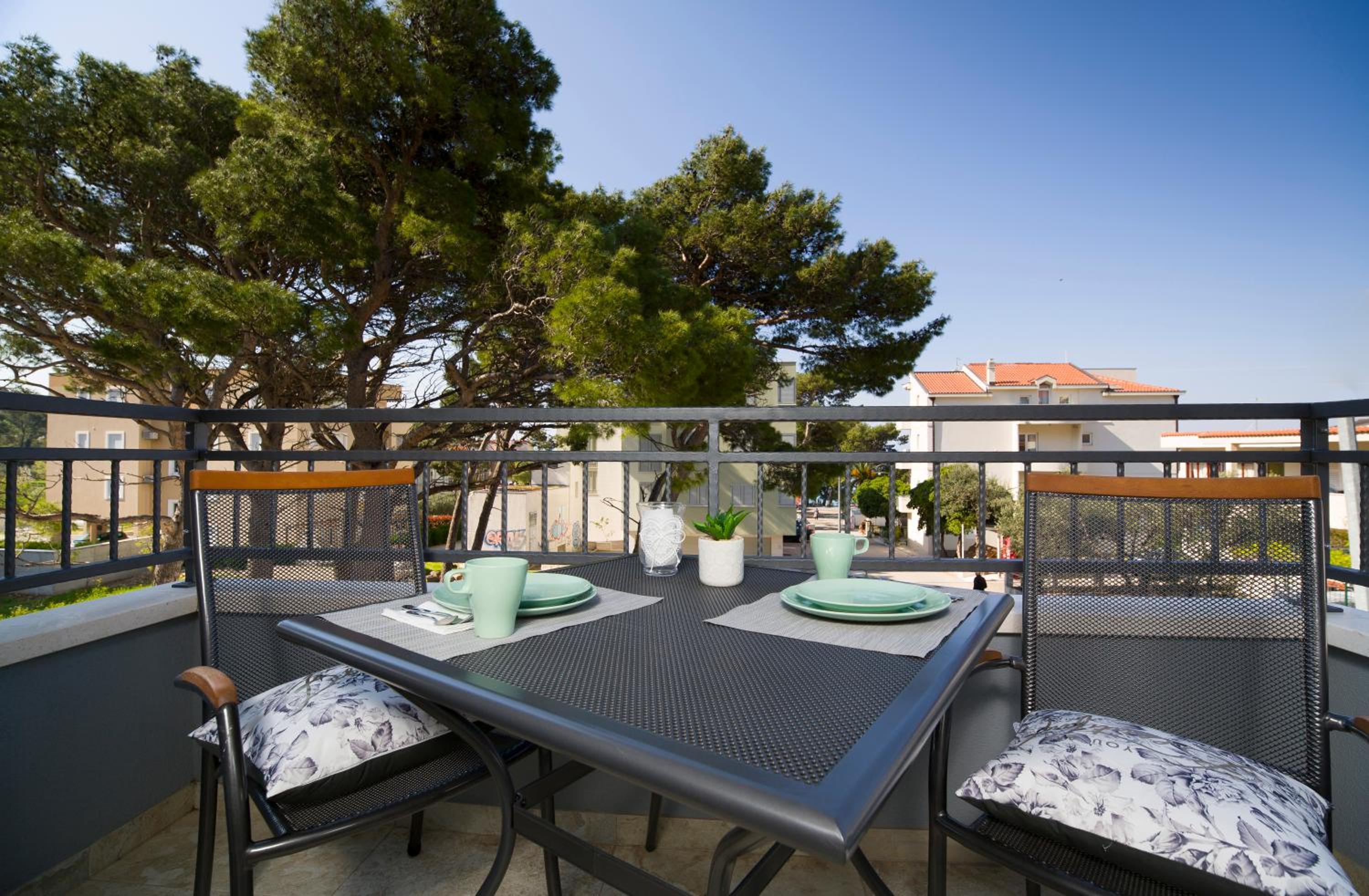 outdoor BBQ area