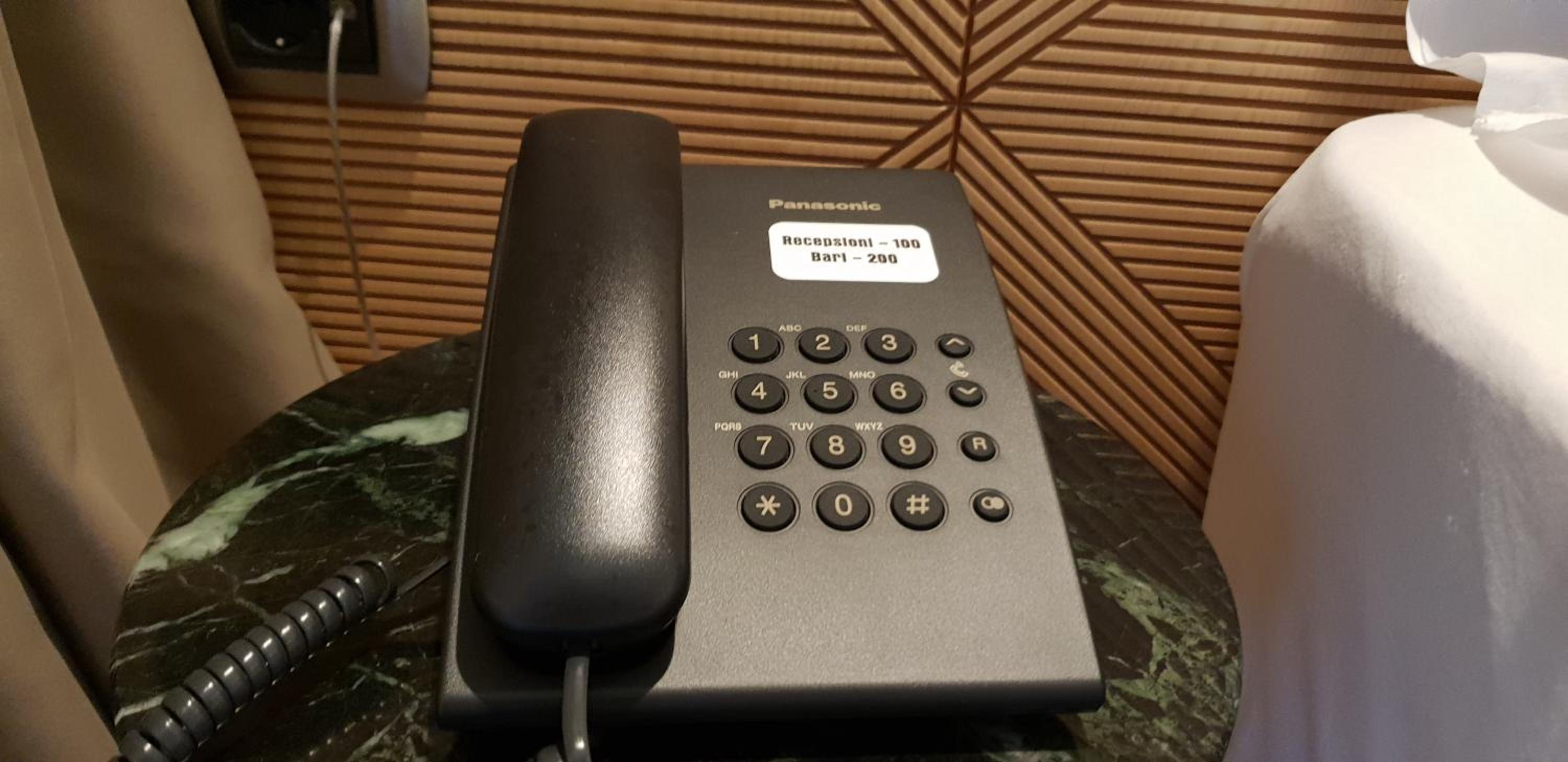 hotel reception