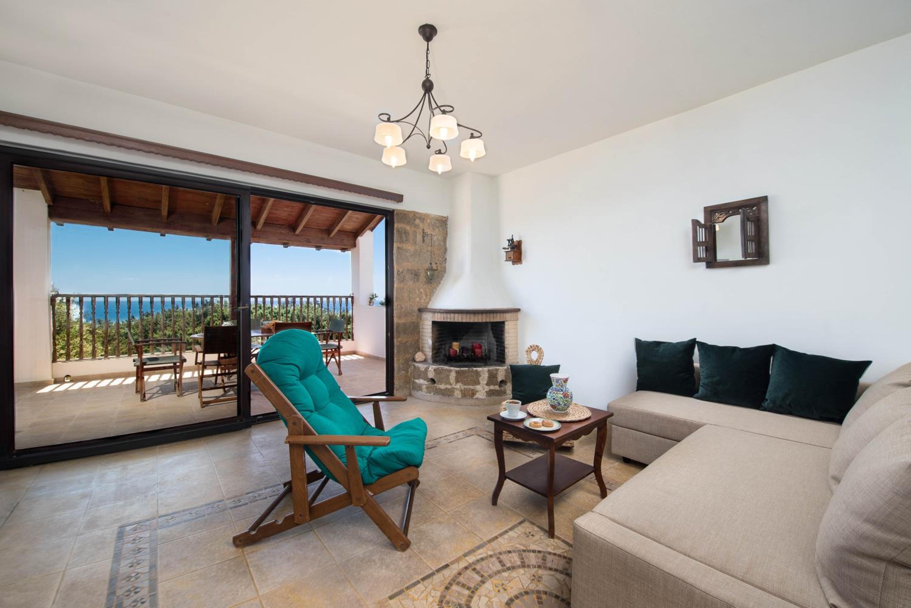 Cedrus and Sea, Beachfront House