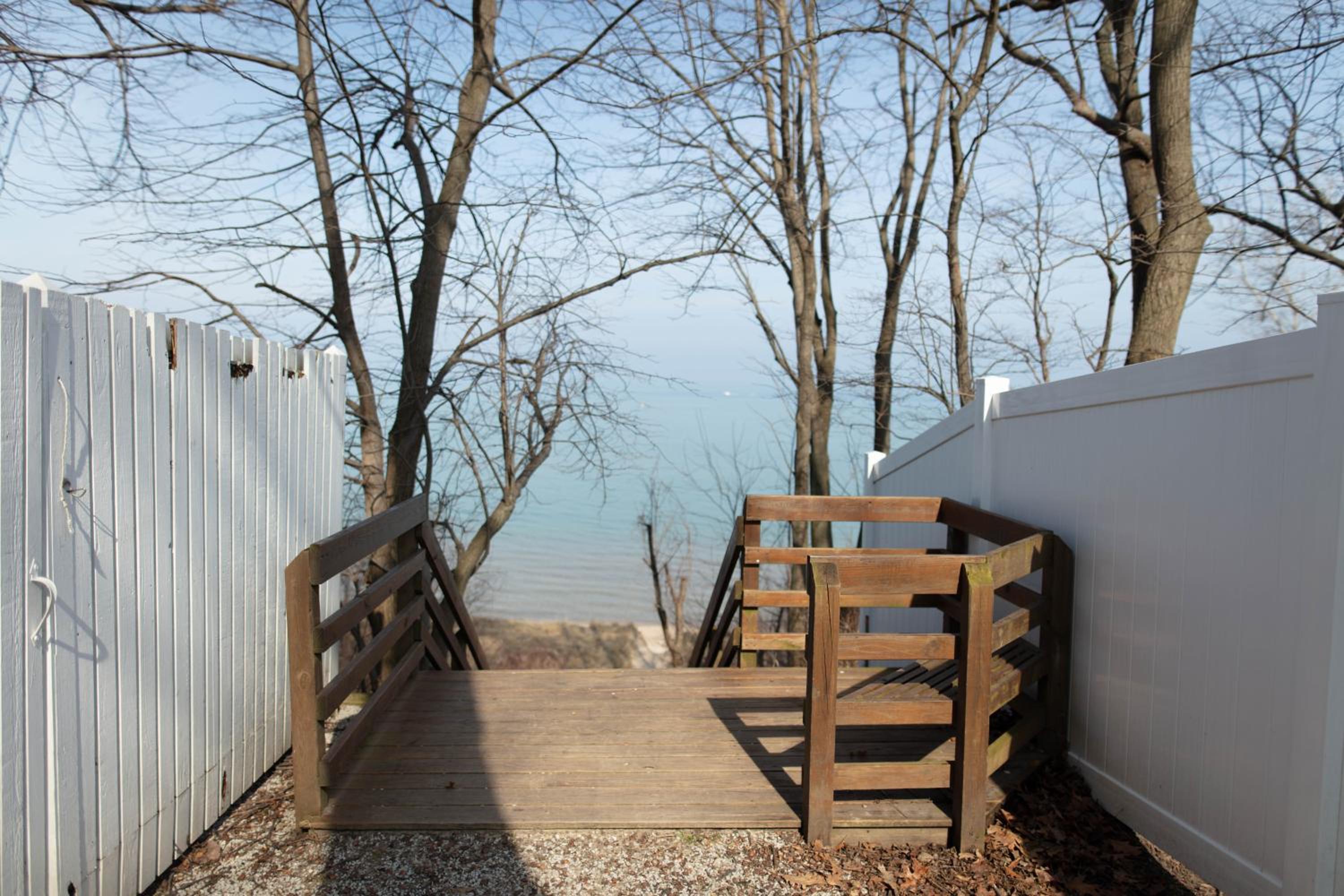 outdoor BBQ area