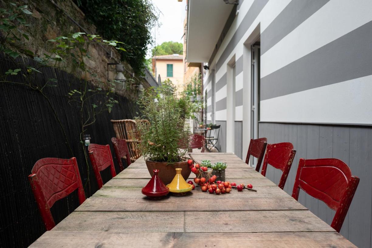 outdoor BBQ area