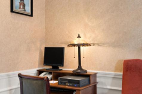 hotel reception