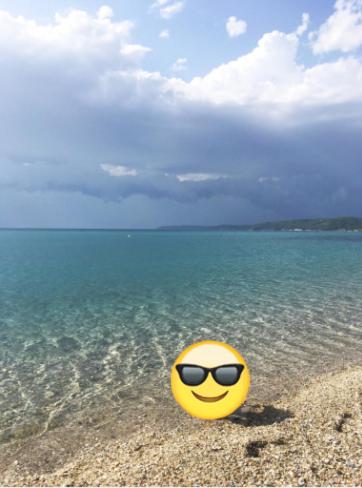 Possidi Aigaiopelagitika ground floor beachside studio view 4