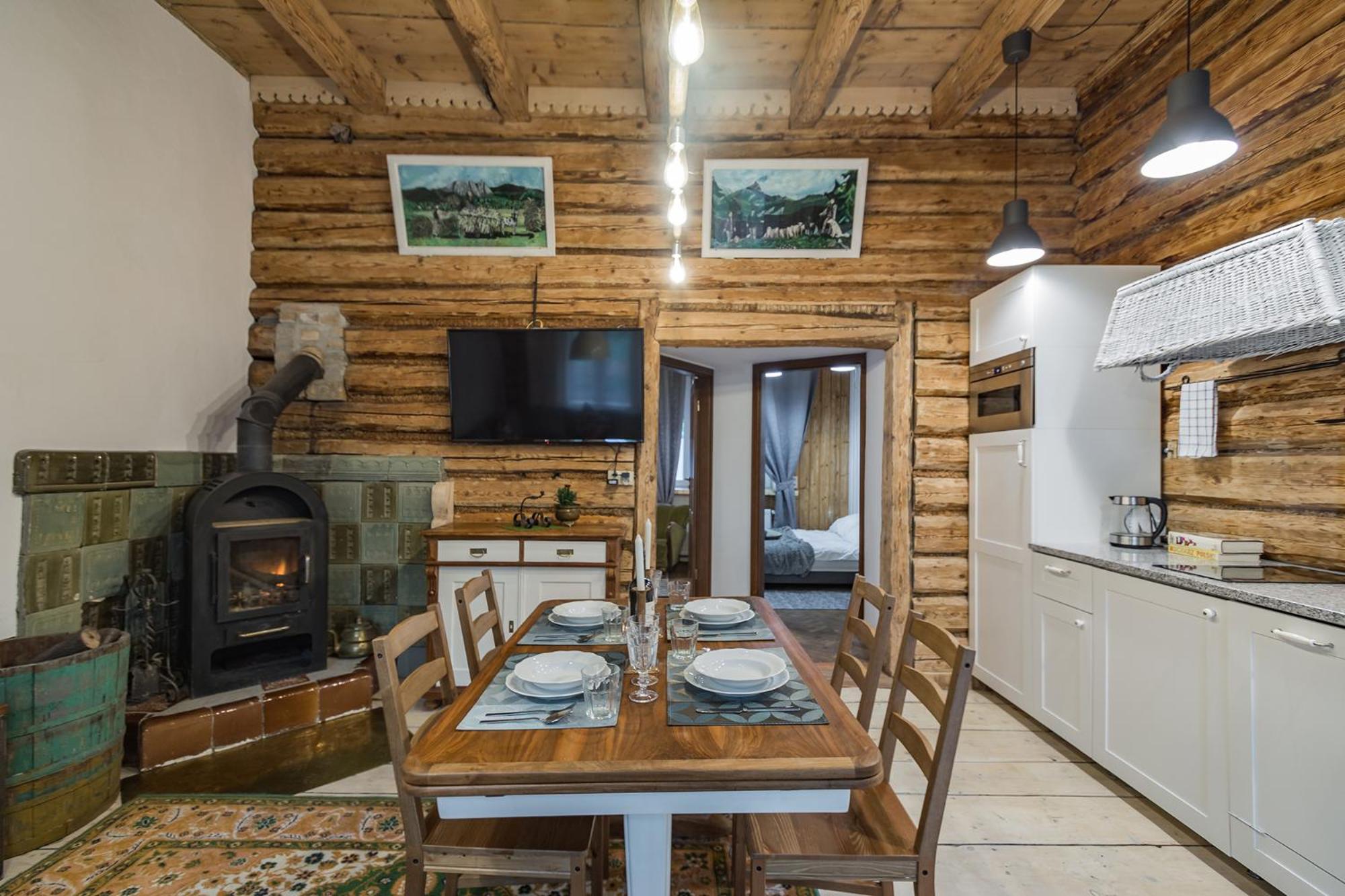 outdoor BBQ area