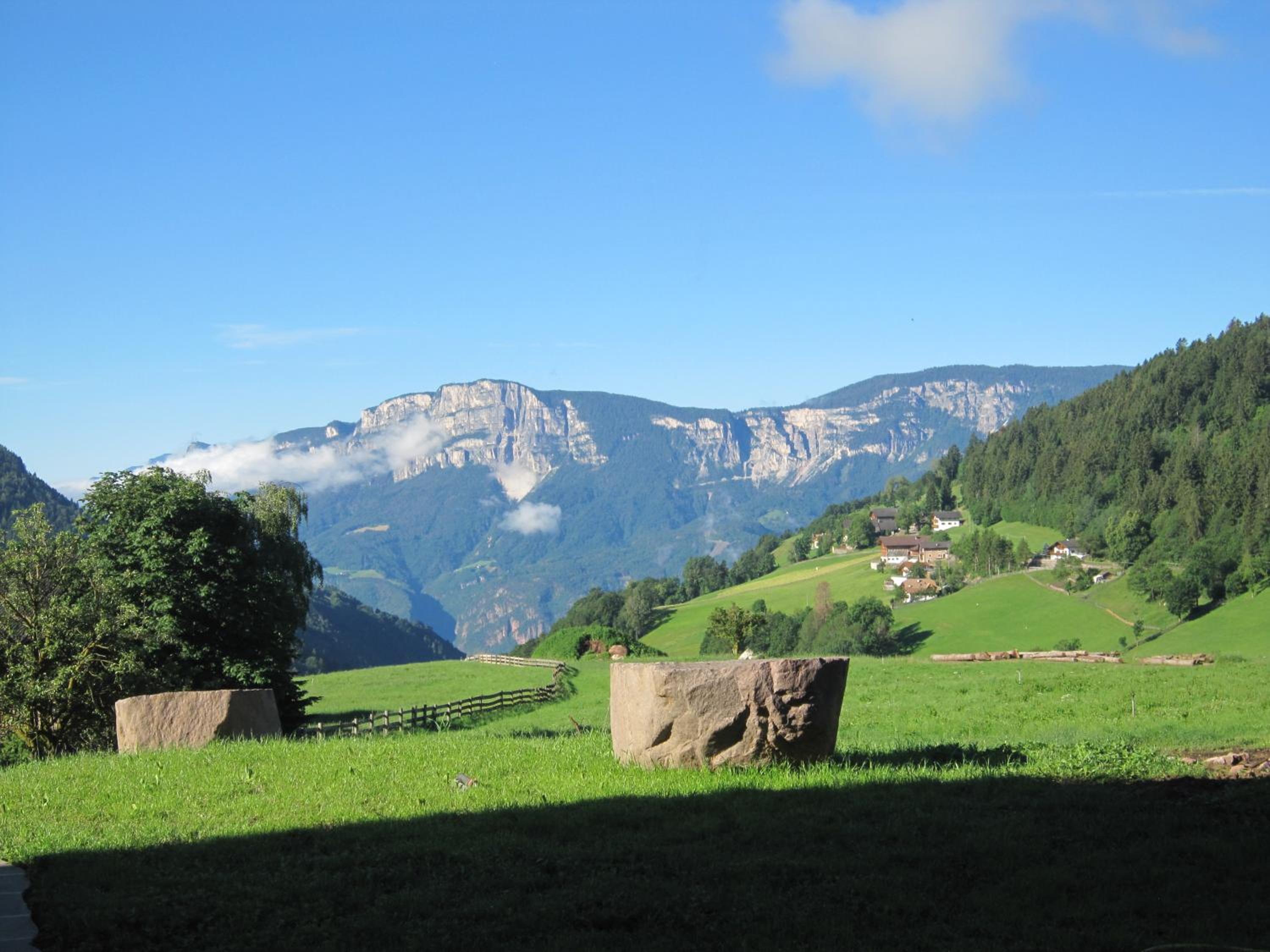 Schwabl auf der Ebene en Meltina