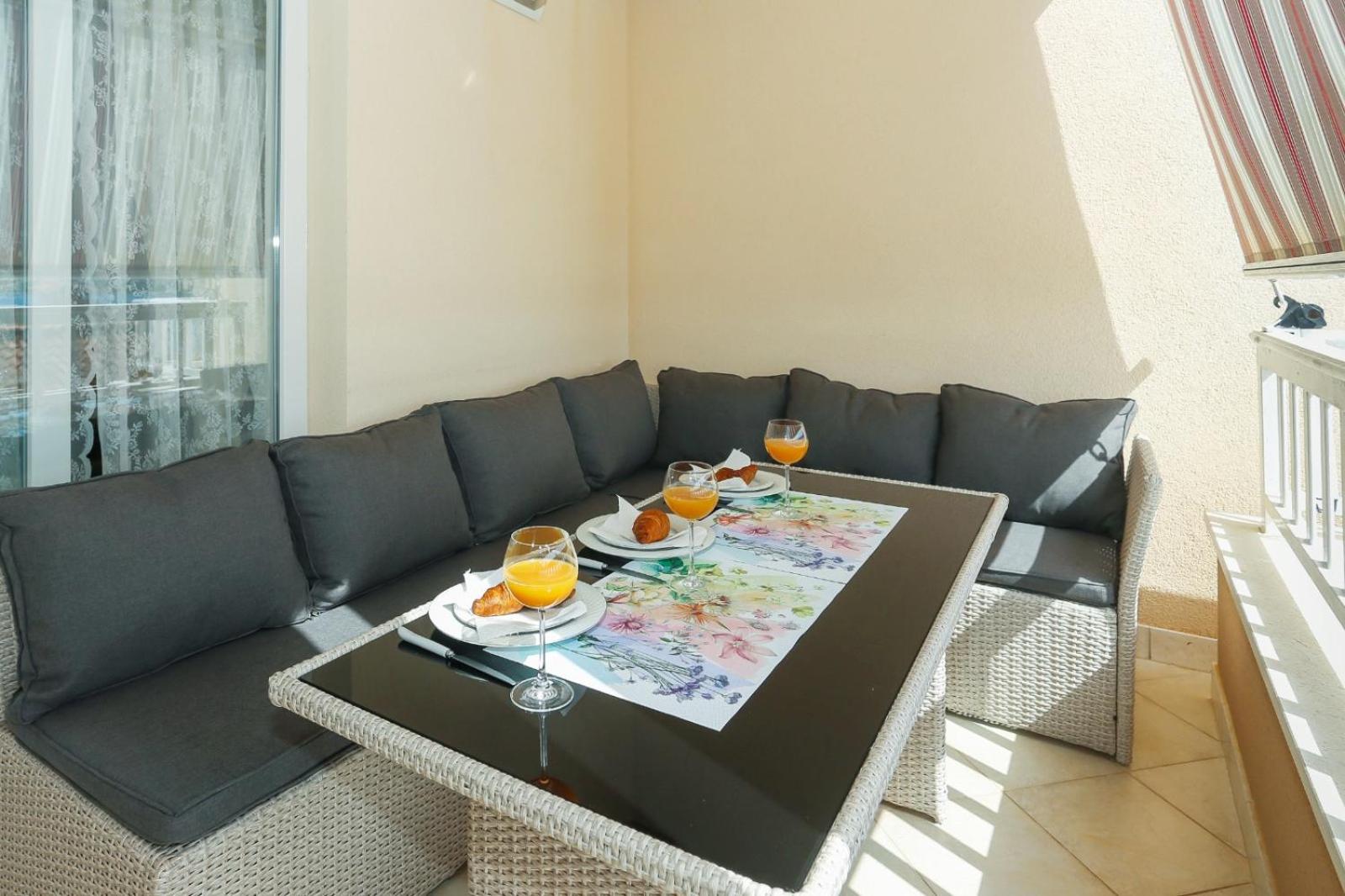 outdoor BBQ area