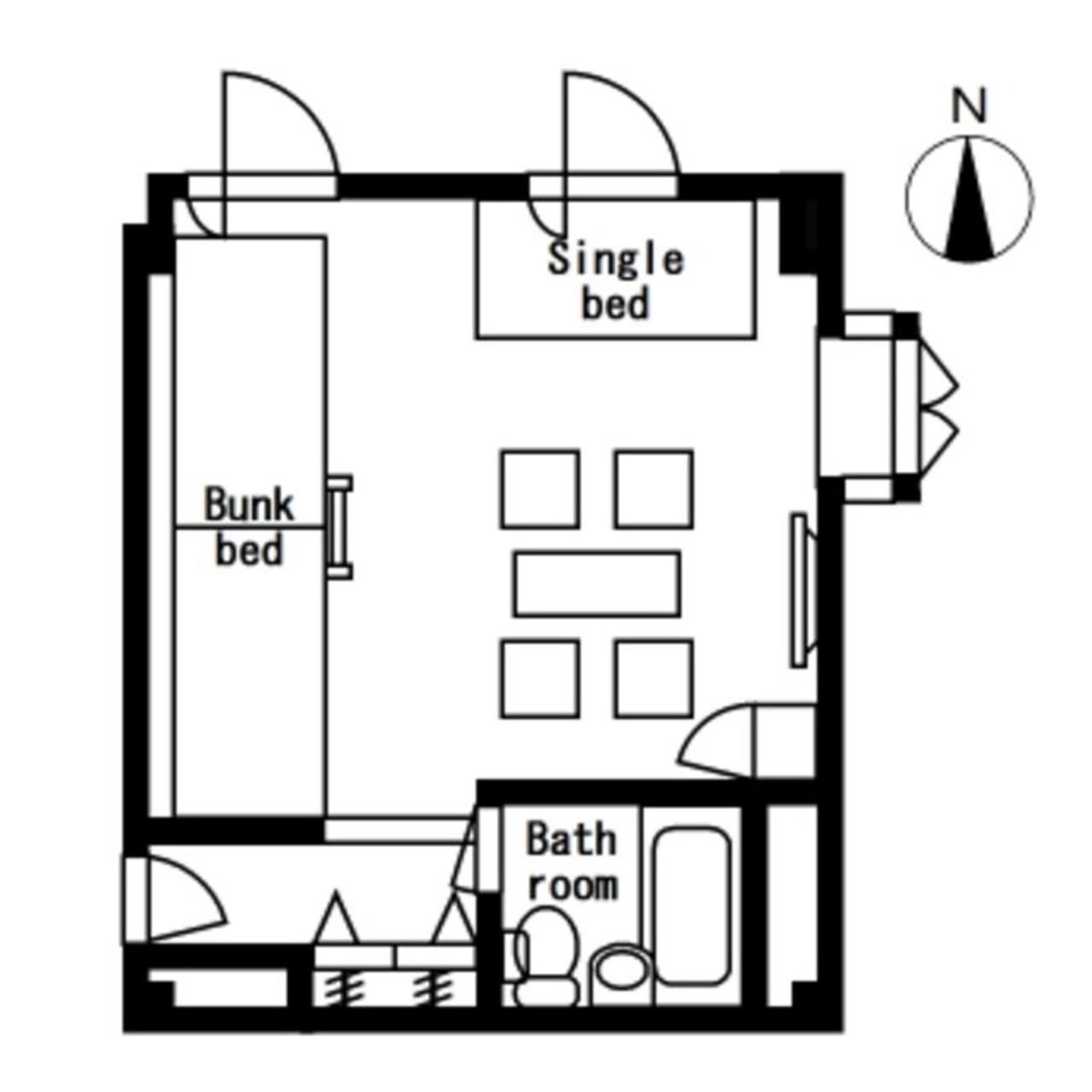 ALPHABED INN Takamatsuekimae 201 / Vacation STAY 36554