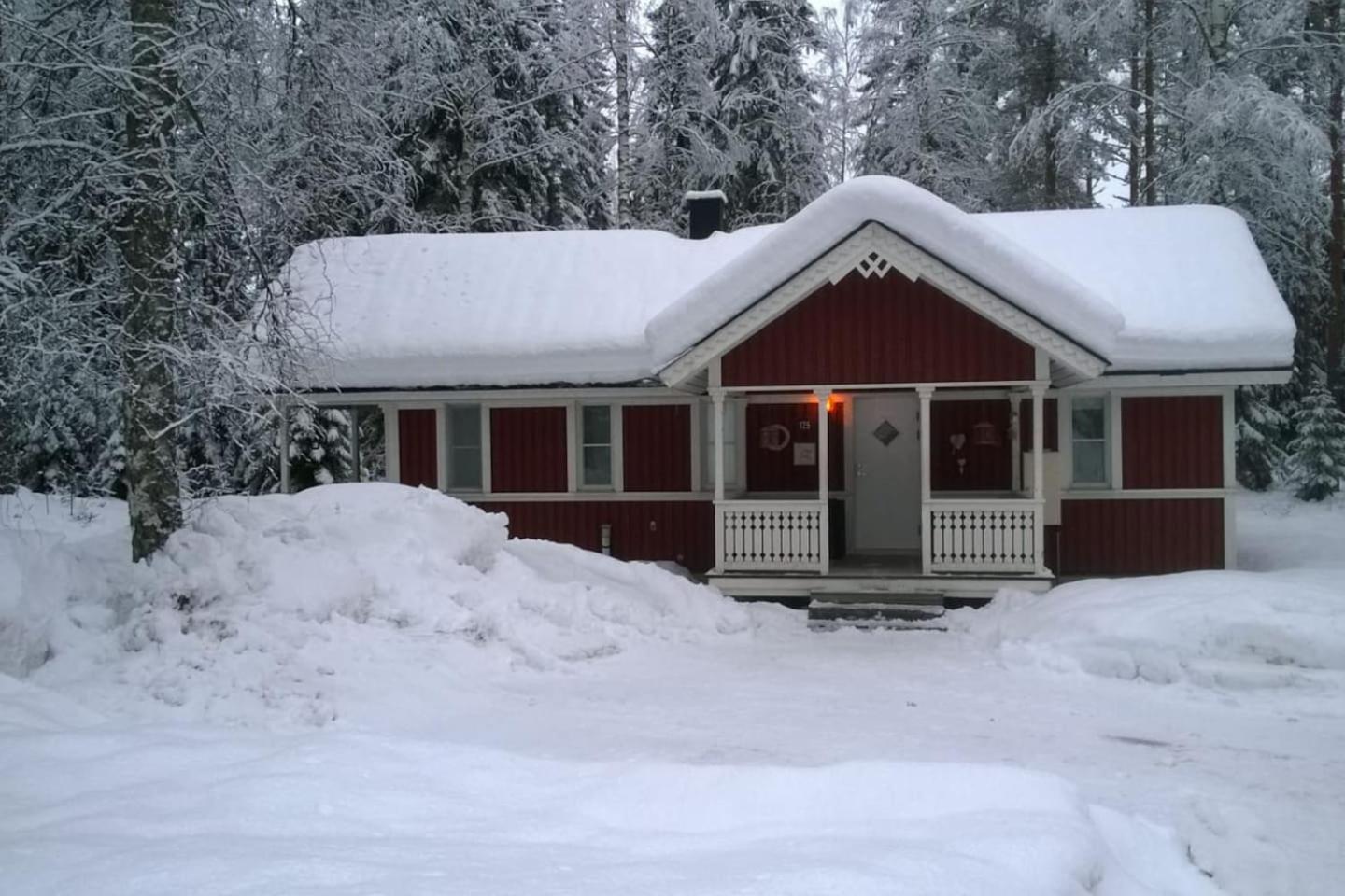 Scandinavian chalet view 5