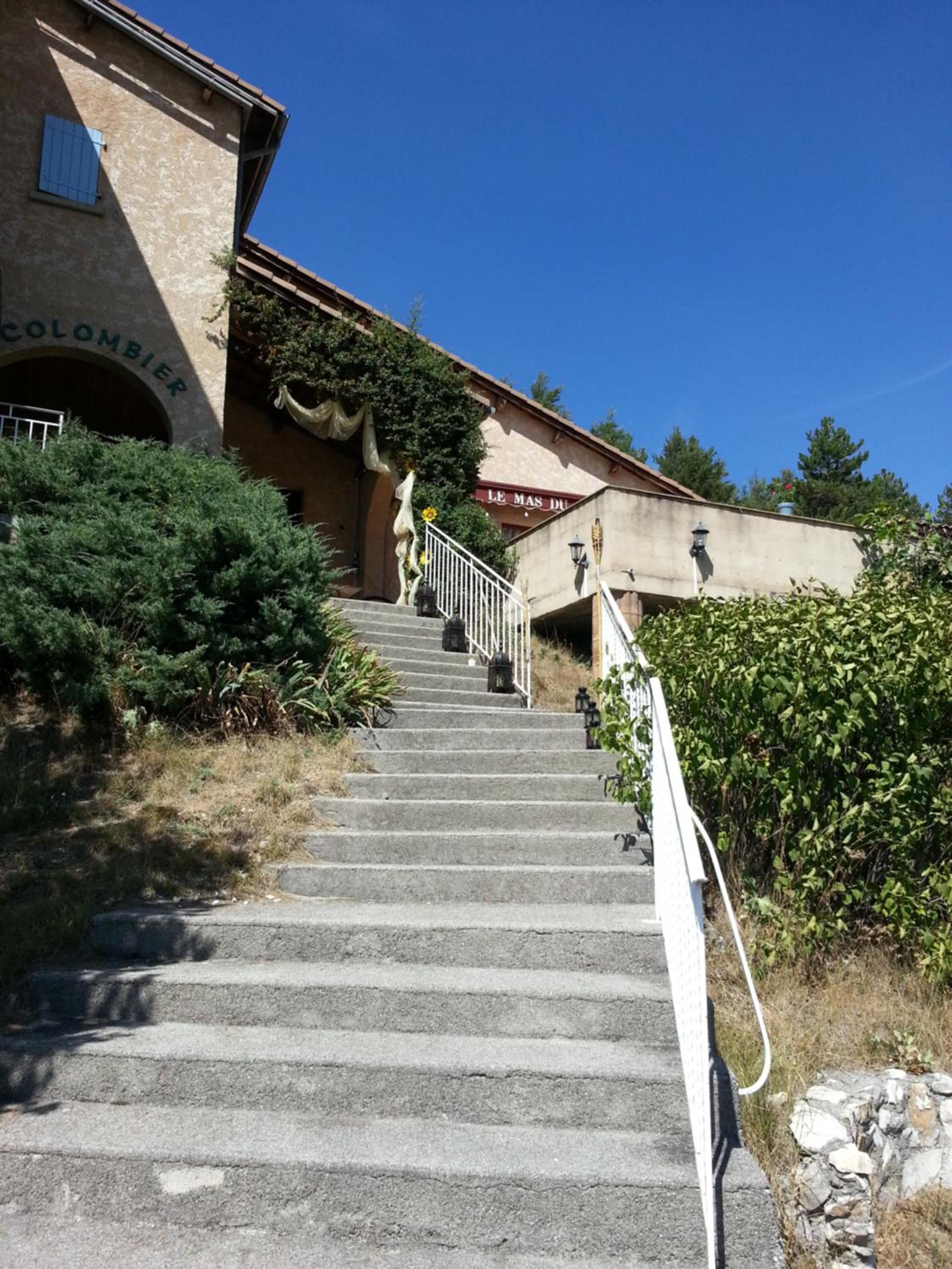 Mas du Colombier view 2