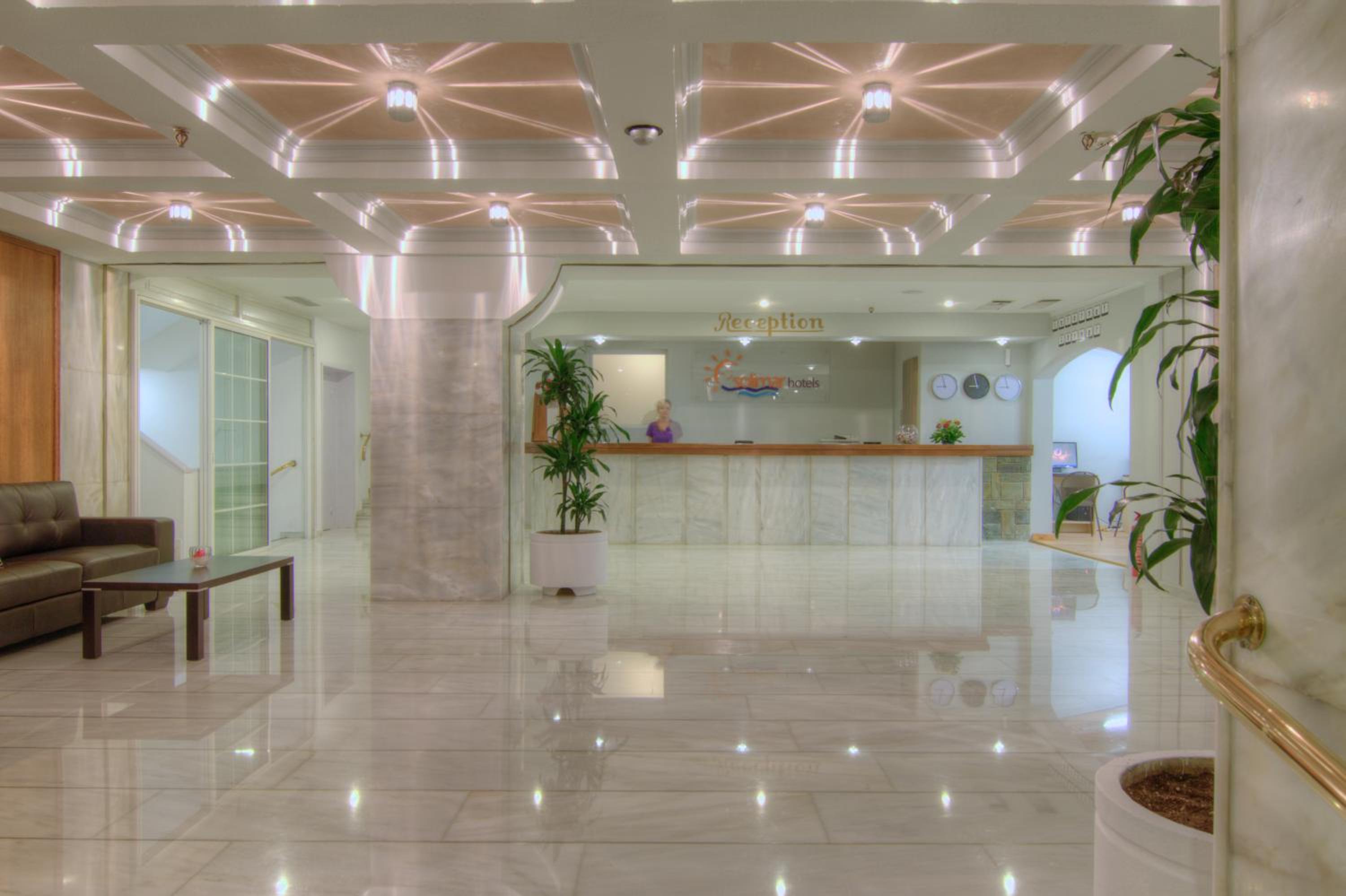 hotel reception