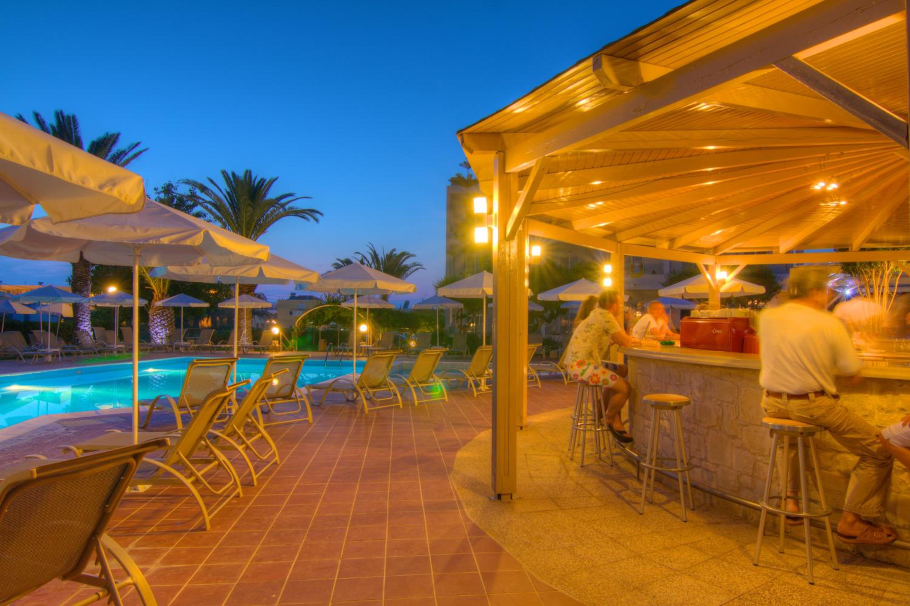 outdoor BBQ area