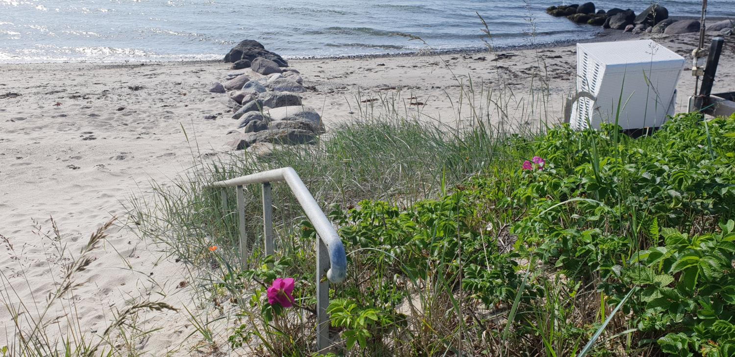 OstseeStrandHuus, einzigartige Seelage