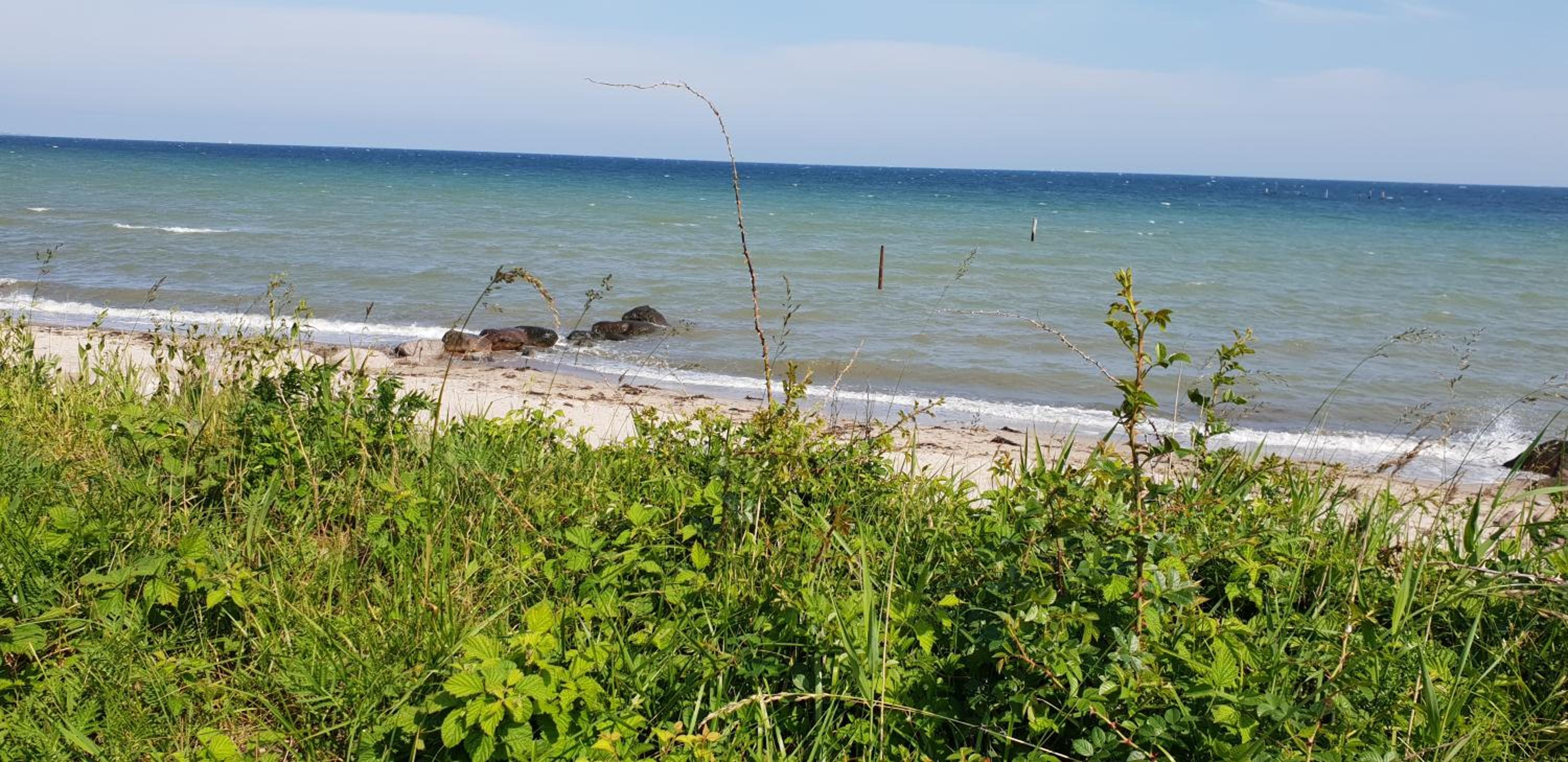 OstseeStrandHuus, einzigartige Seelage
