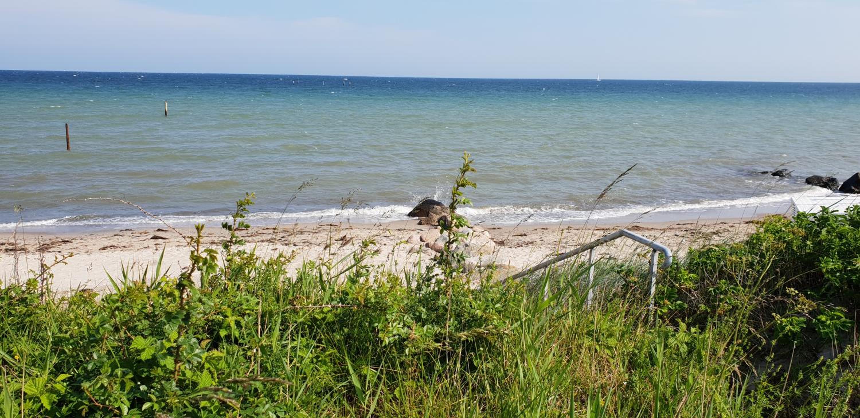 OstseeStrandHuus, einzigartige Seelage