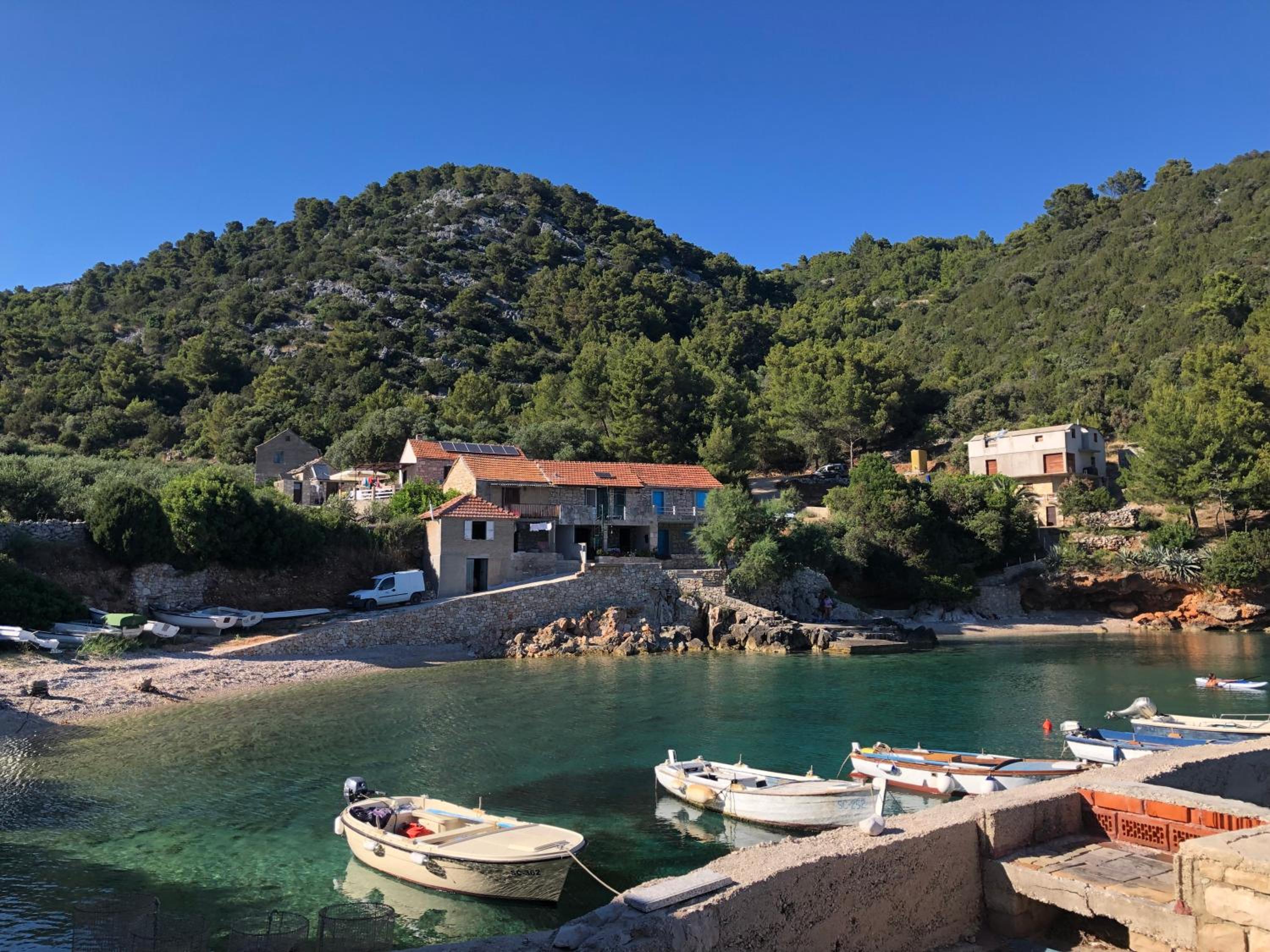 The White house robinson Gdinj Hvar view 4