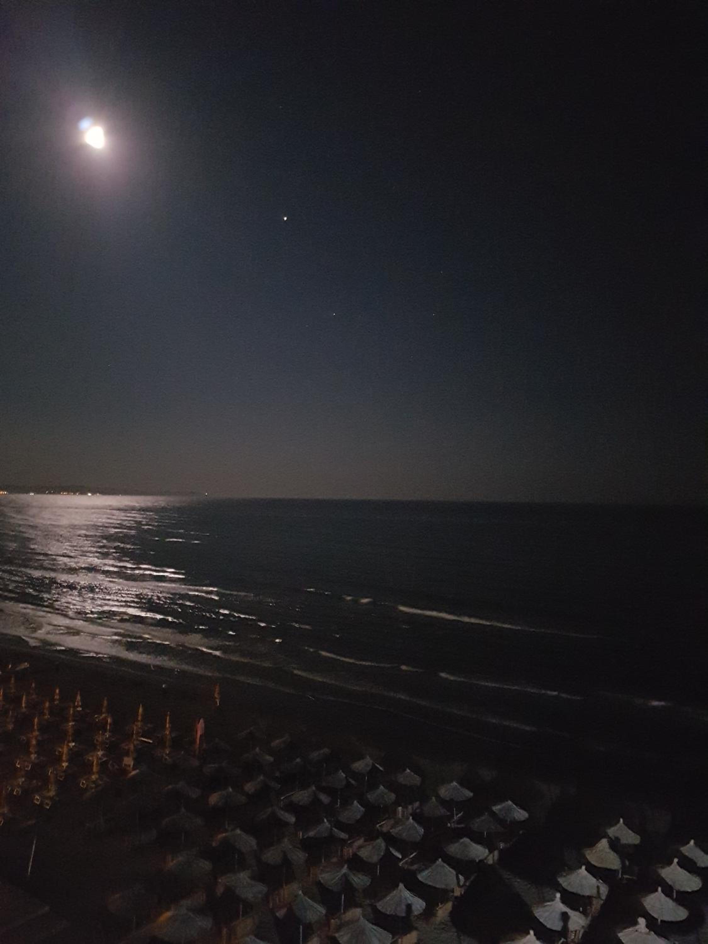 DM on the beach