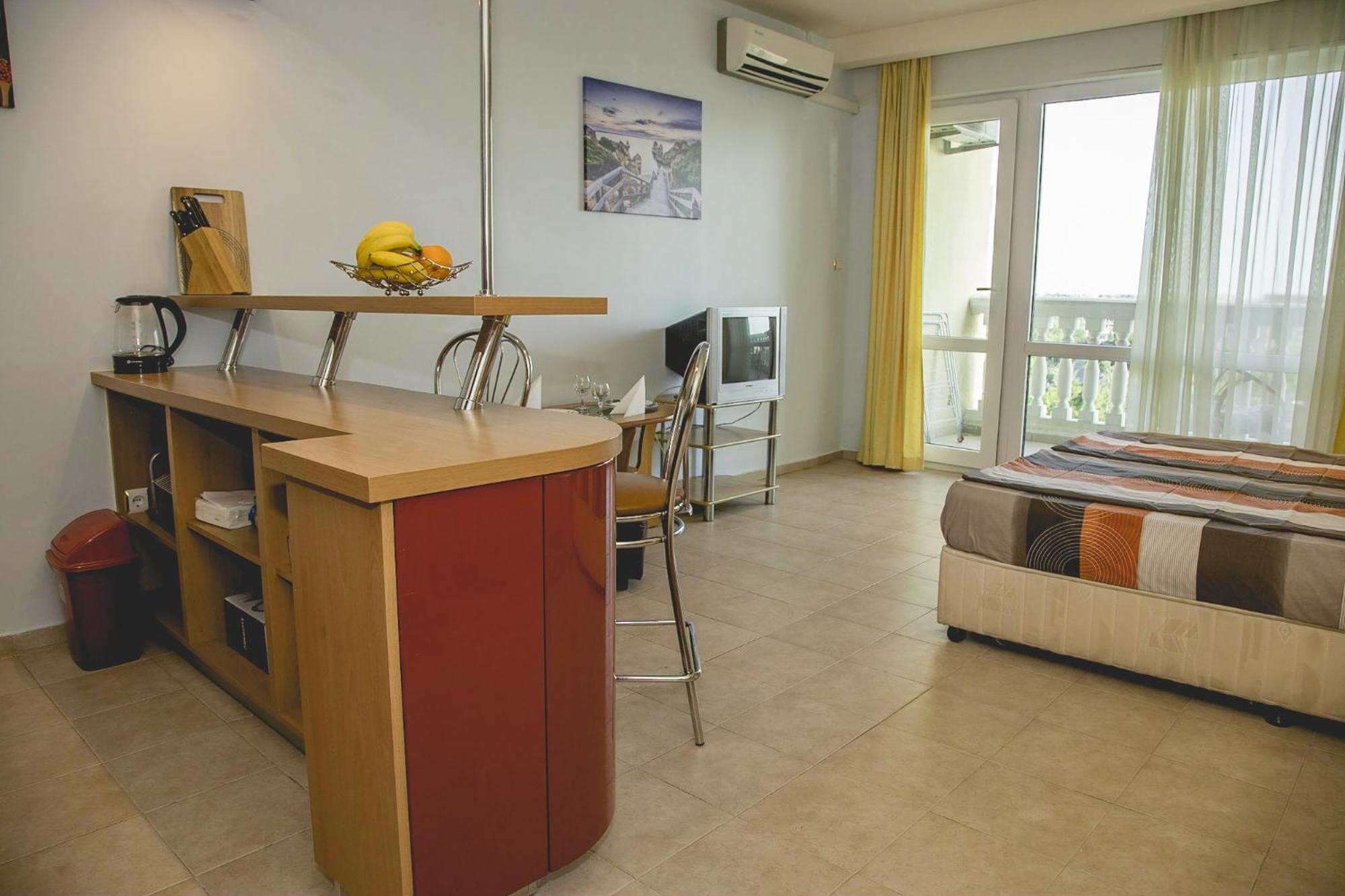 Private Studio in Planet Hotel, Sunny Beach Center