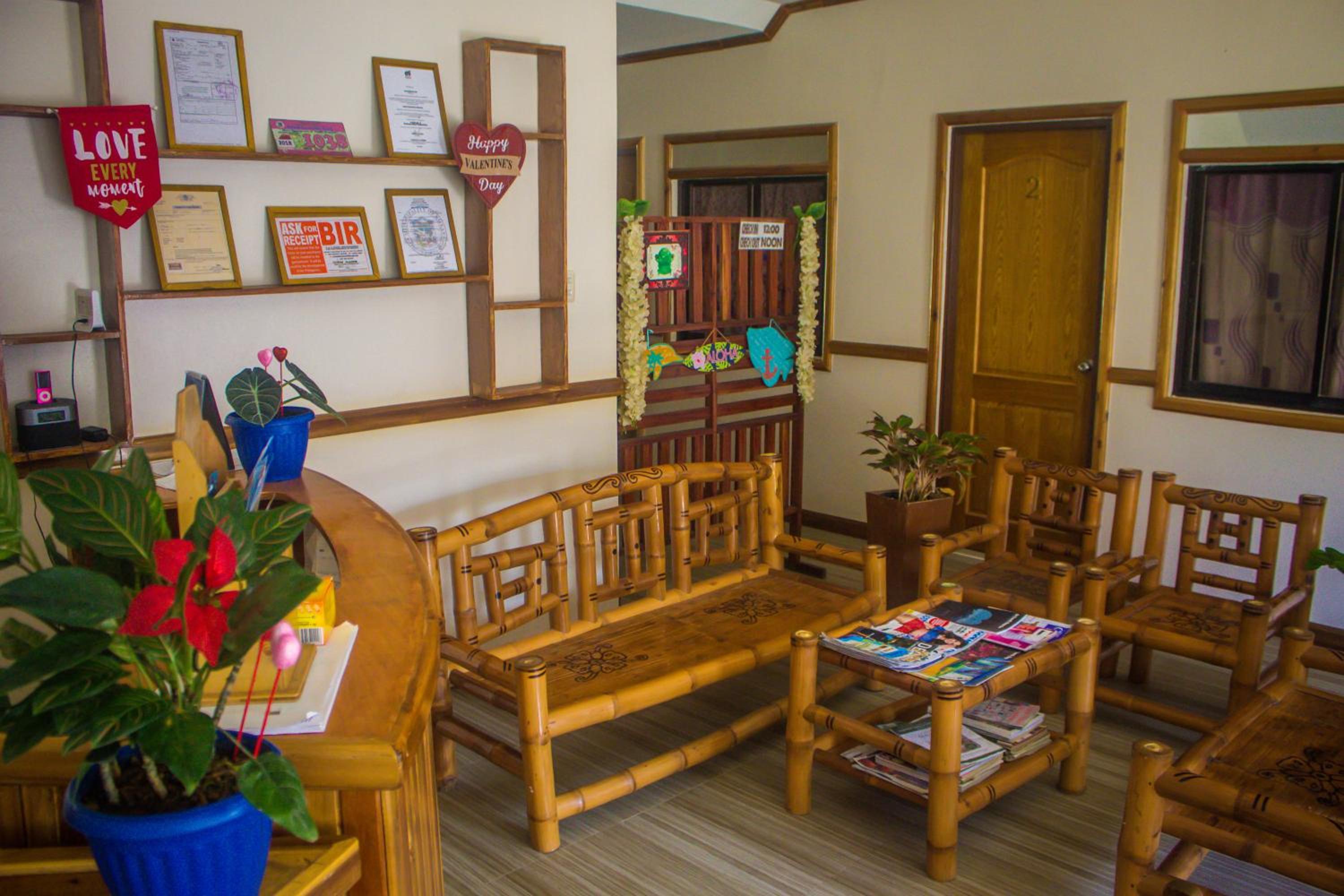 hotel reception