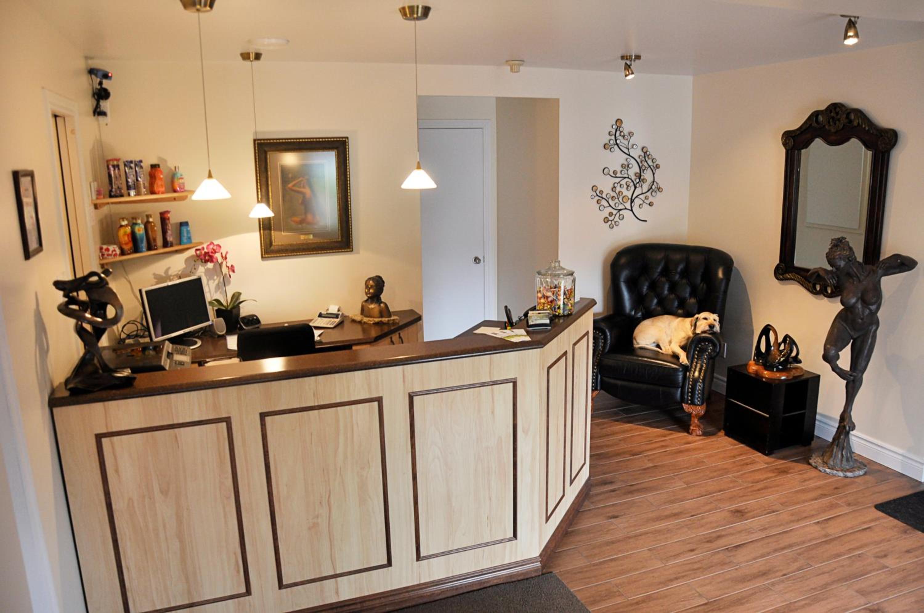 hotel reception