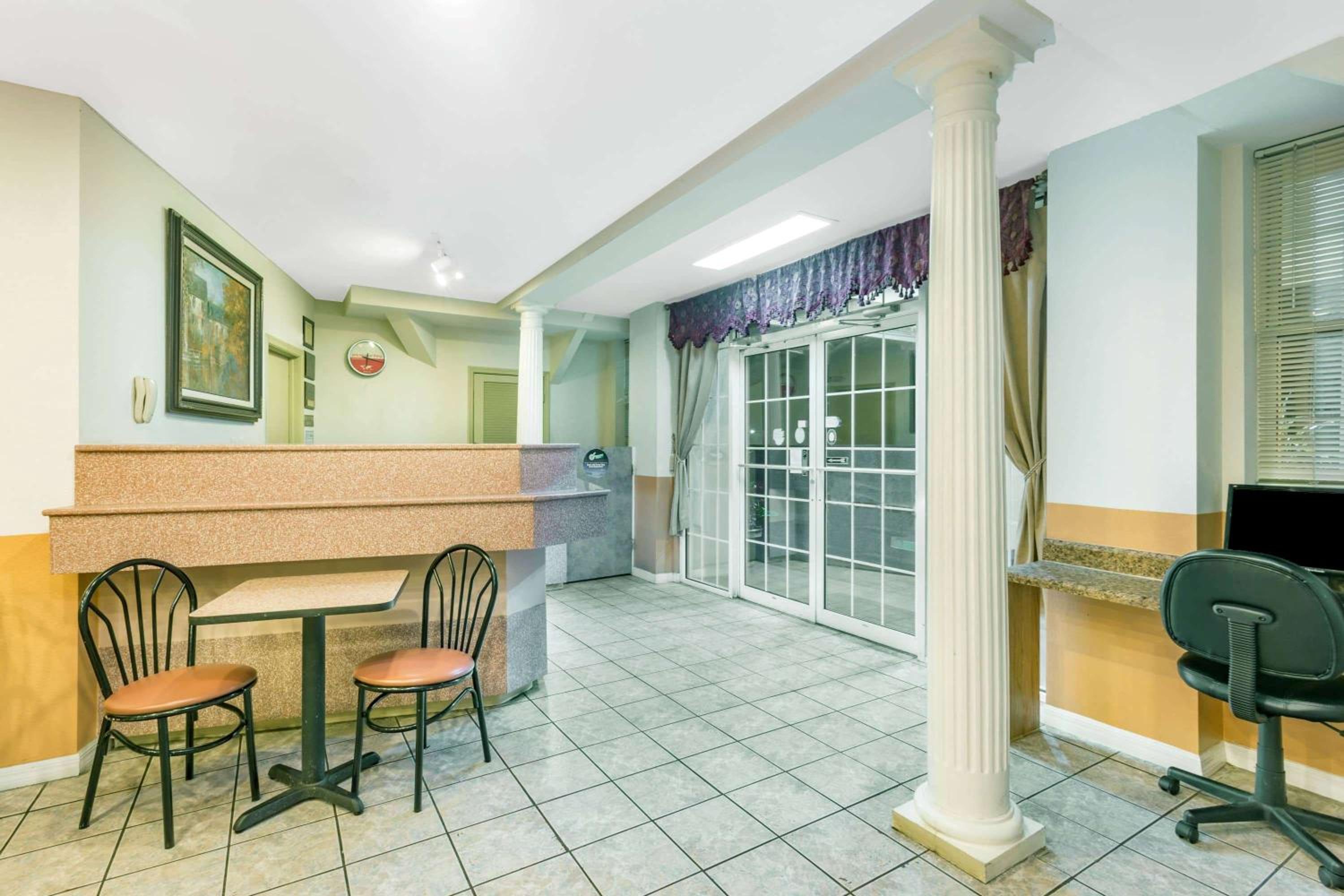 hotel reception