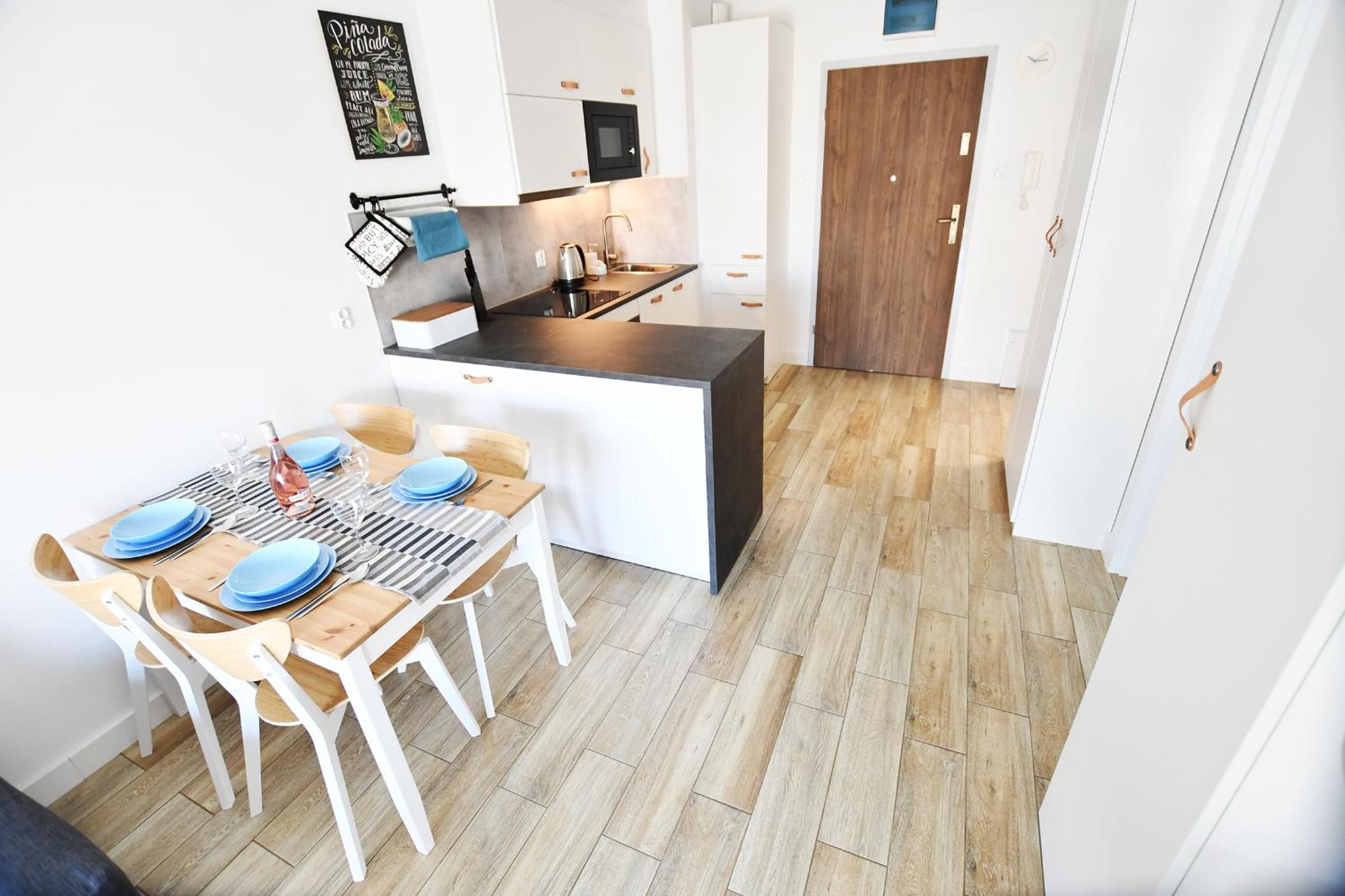 Apartament Lazur z miejscem postojowym w garażu view 3