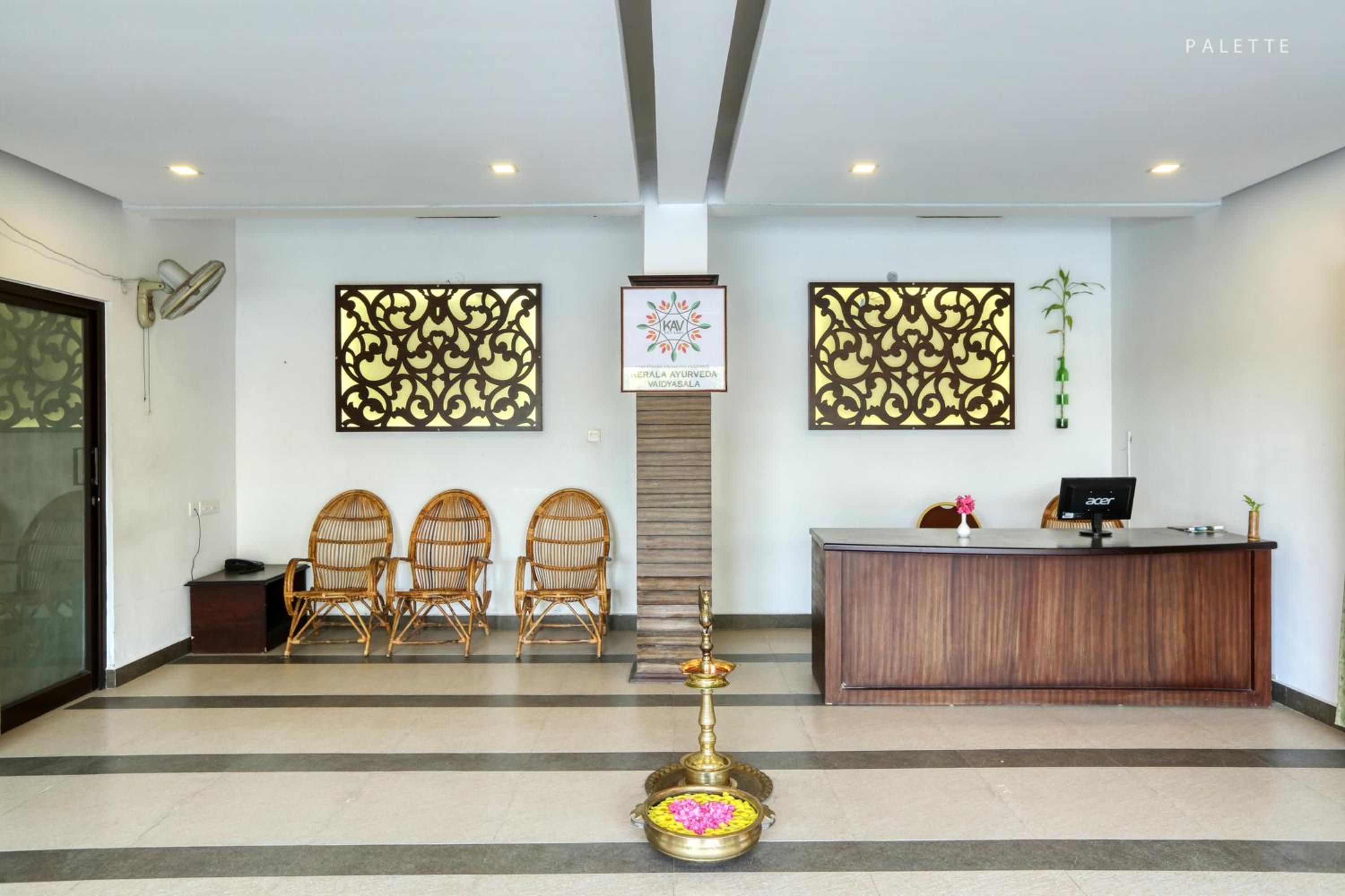 hotel reception