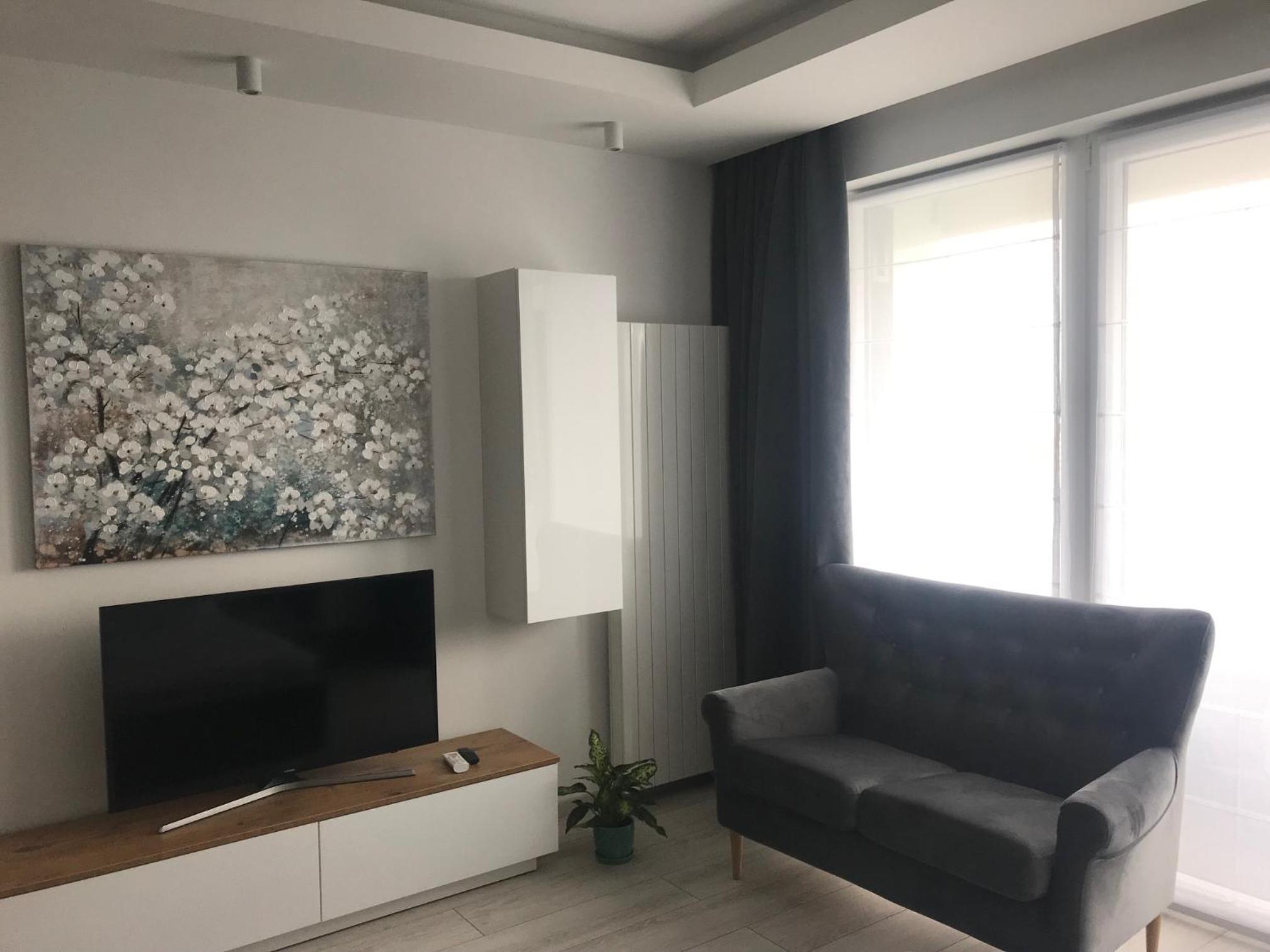 DbD Apartament Gray Turkus Studio view 2