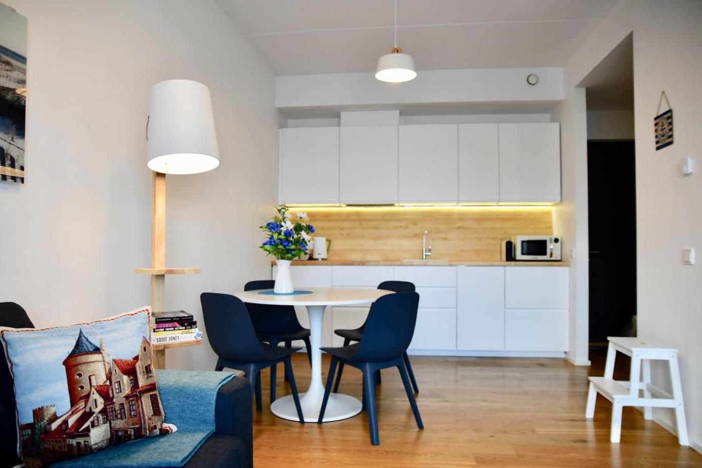 Bright penthouse with magical view to the Old Town