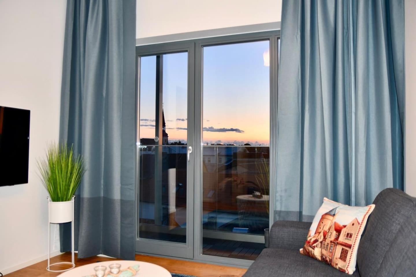 Bright penthouse with magical view to the Old Town