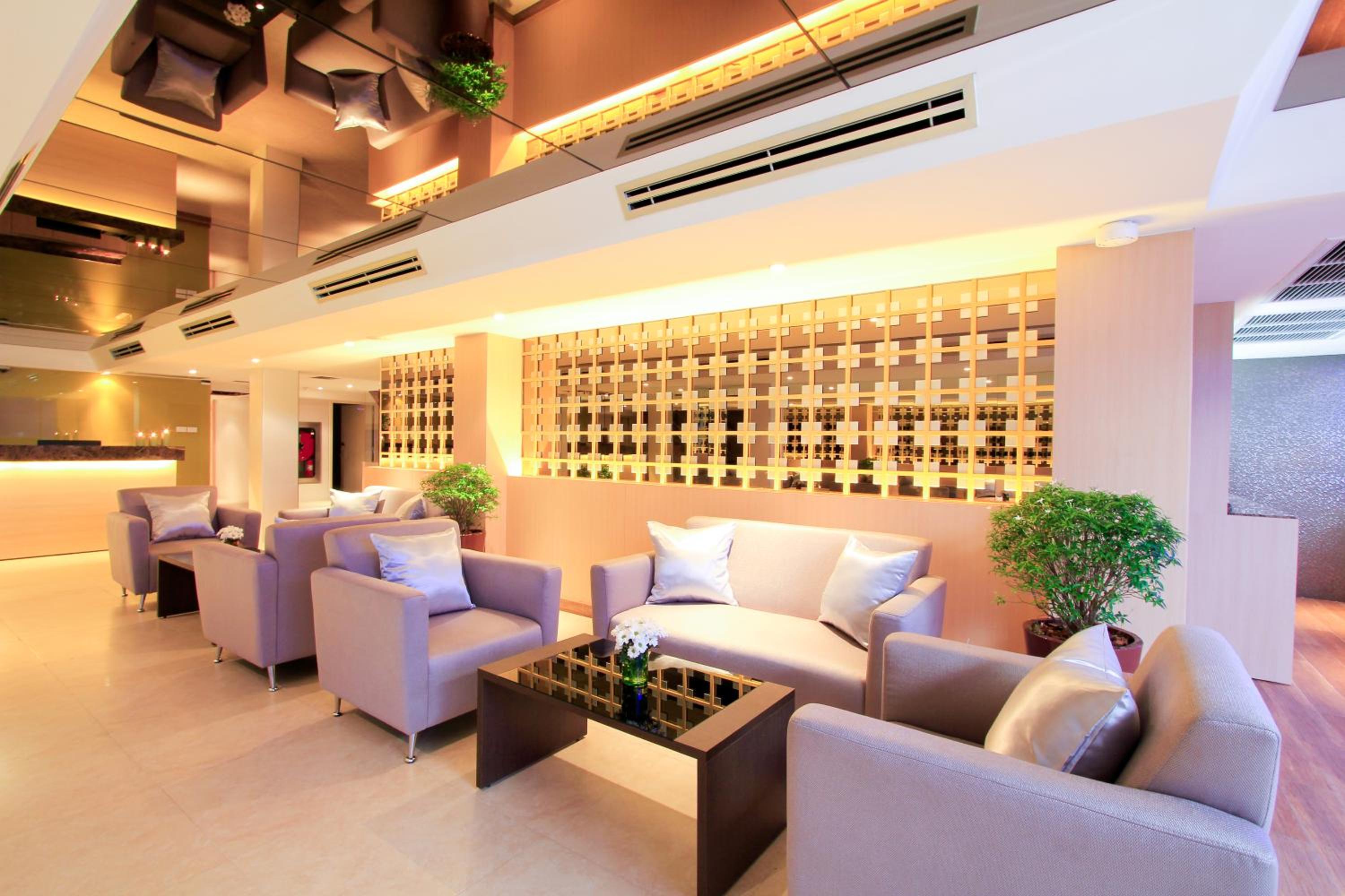hotel reception