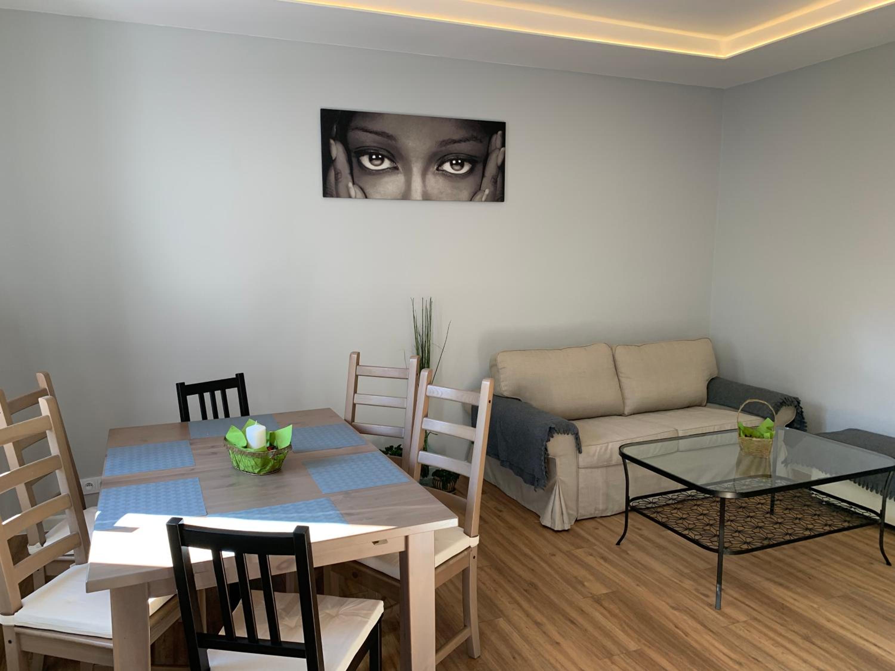 Grey apartment 50 m2