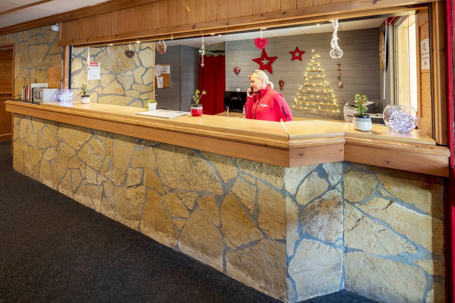 hotel reception
