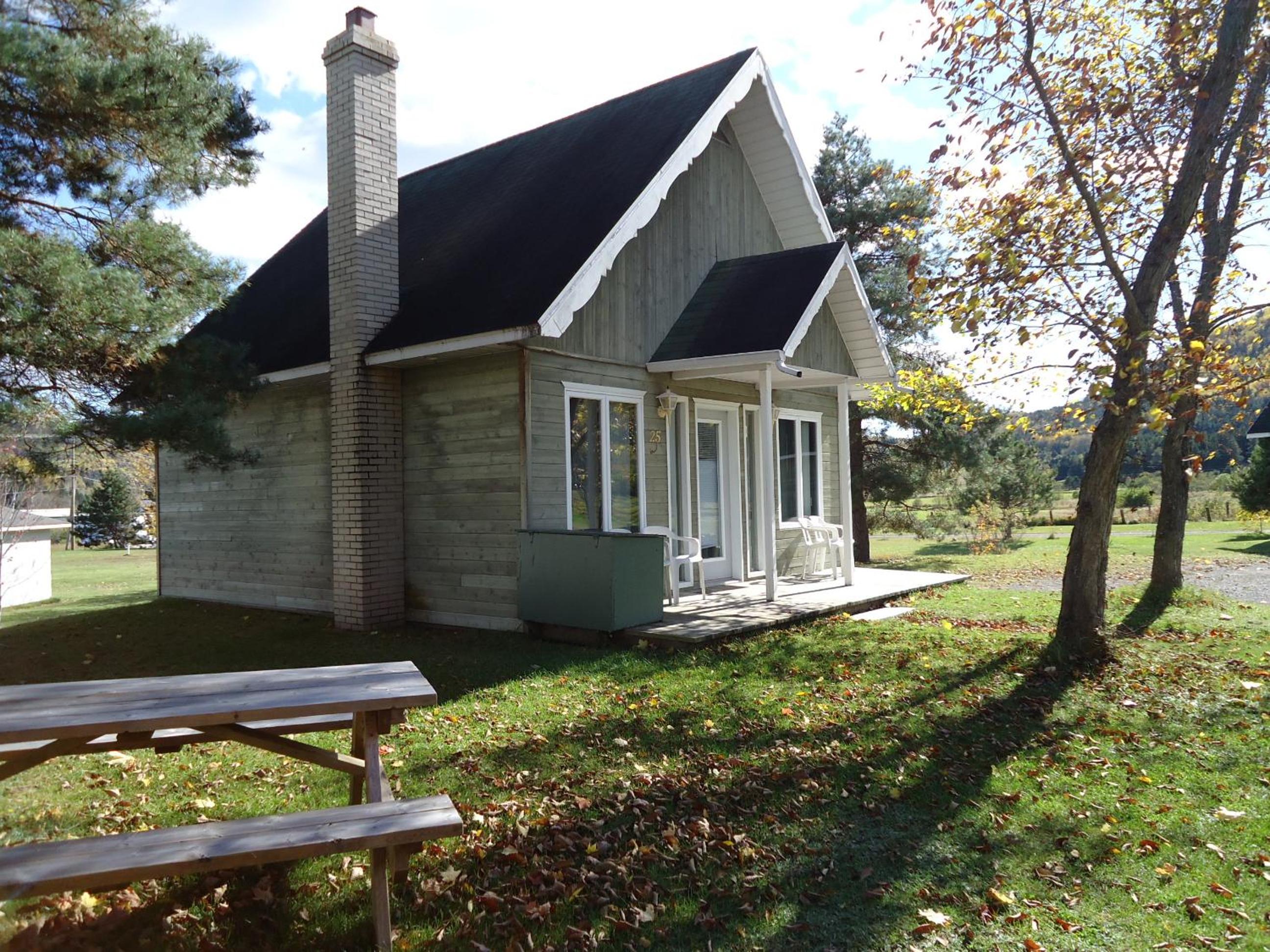 outdoor BBQ area