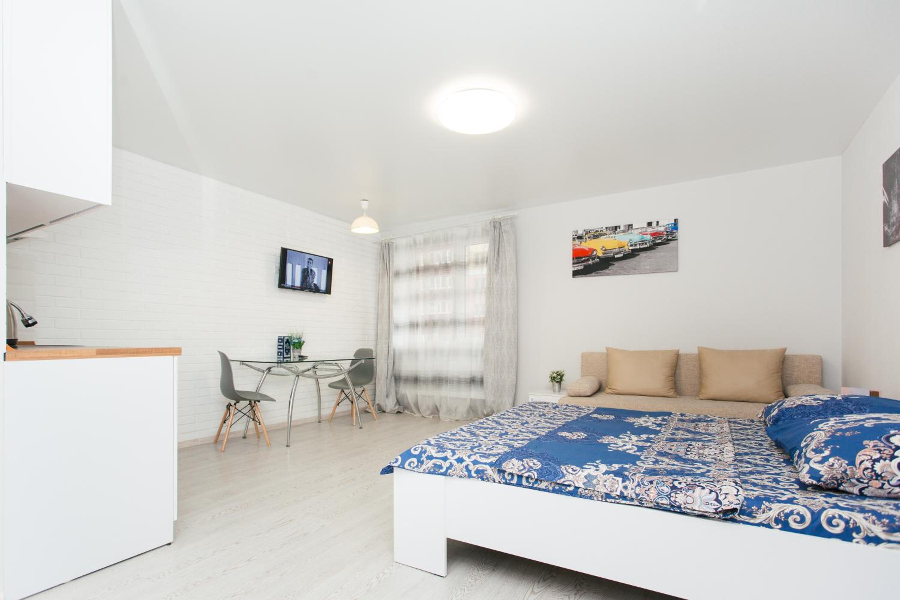 Apartments near Lavina. New house. 1st floor