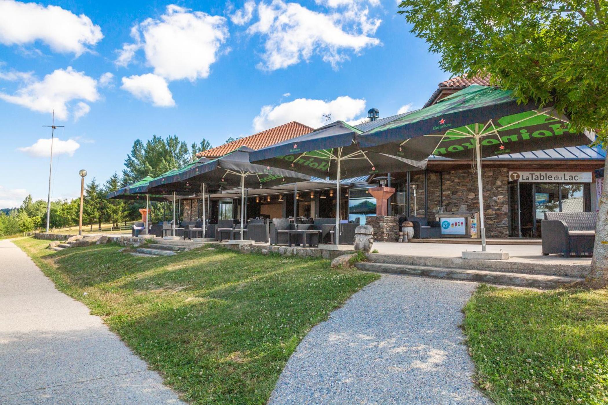 outdoor BBQ area