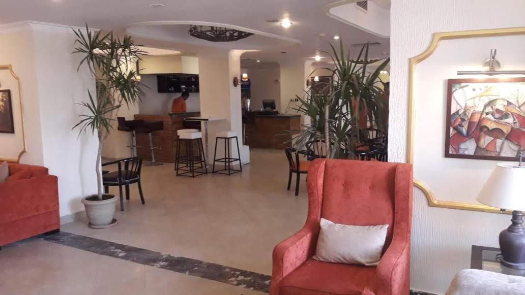hotel reception
