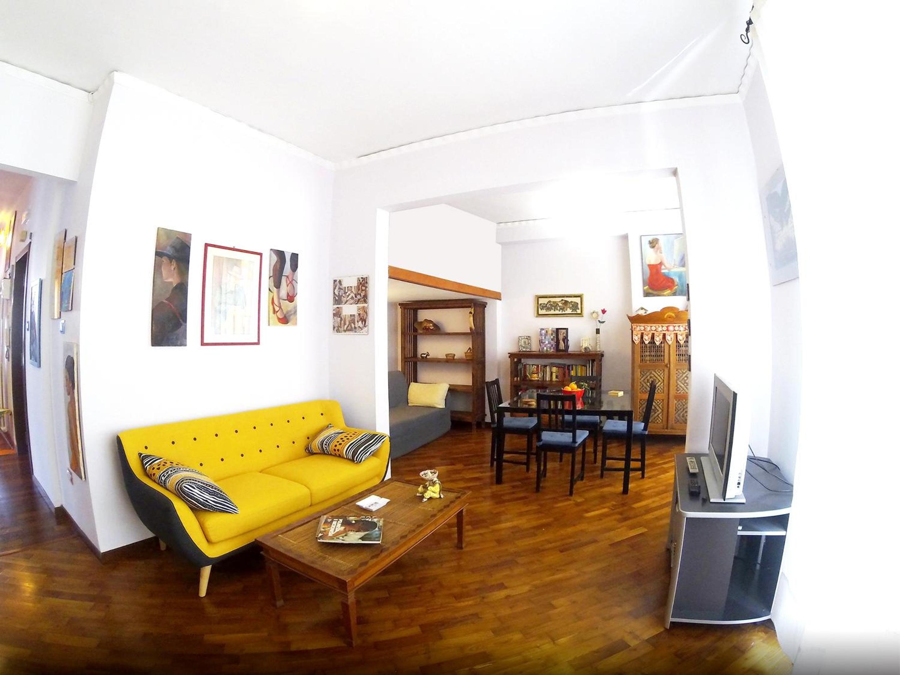 2 bedrooms appartement with city view furnished balcony and wifi at Napoli 4 km away from the beach photo 2