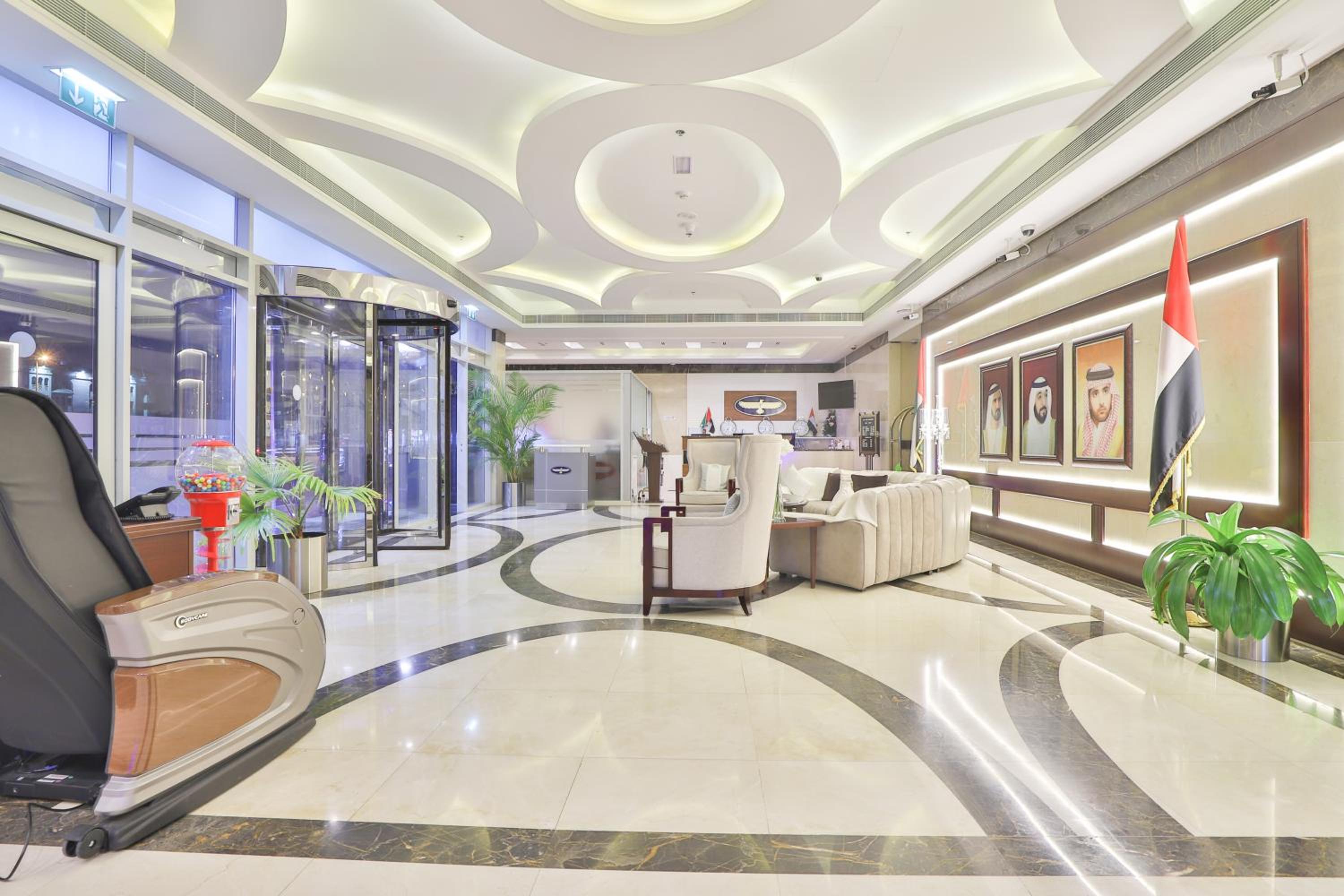 hotel reception