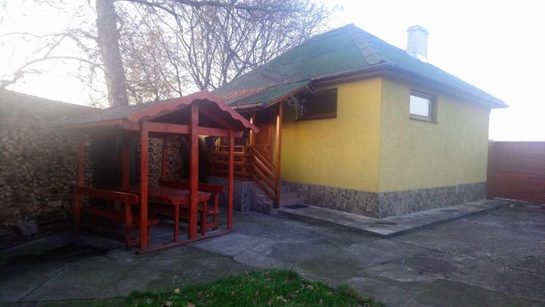 outdoor BBQ area