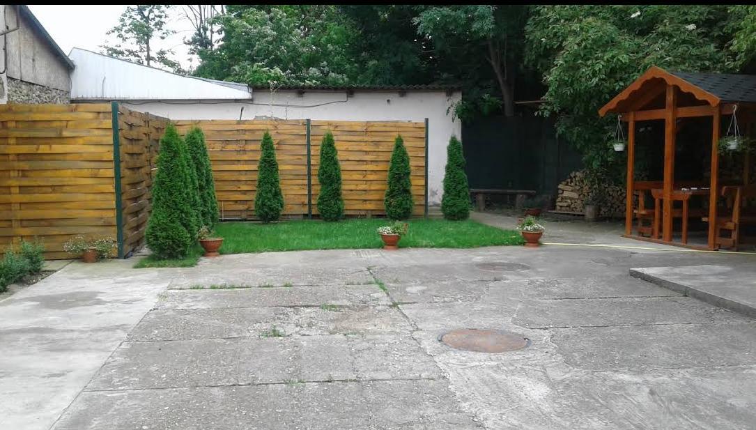 outdoor BBQ area