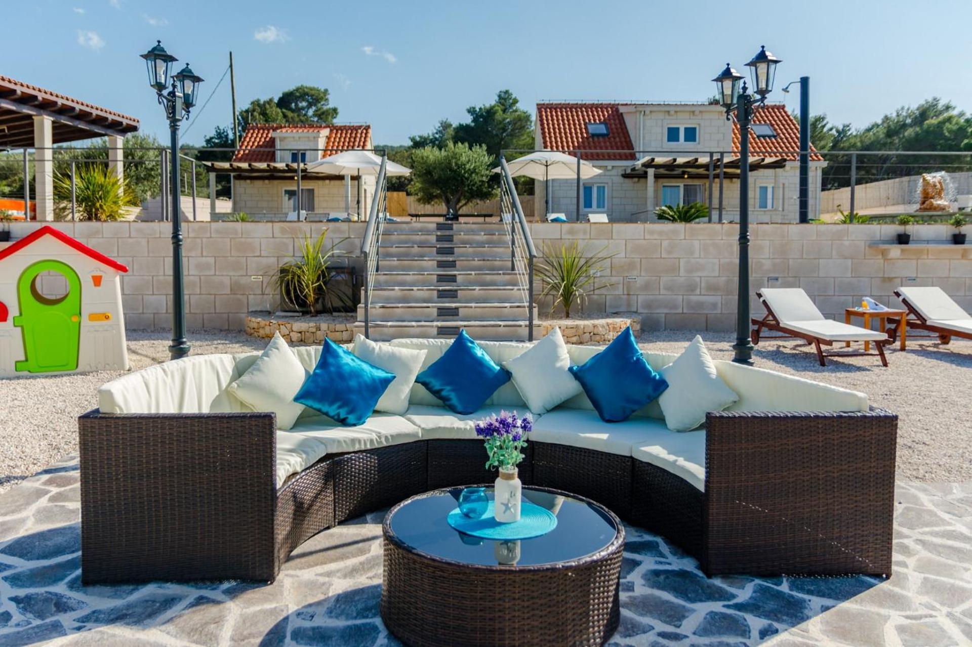 Villa Ivan - open pool view 3
