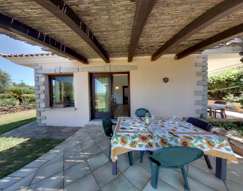 outdoor BBQ area