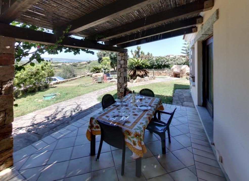 outdoor BBQ area