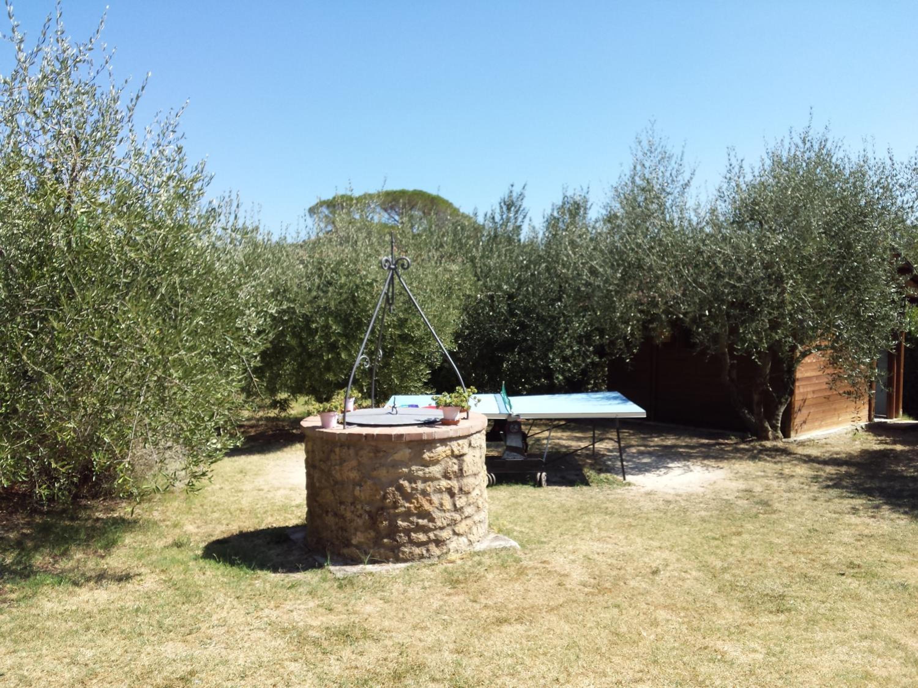 outdoor BBQ area