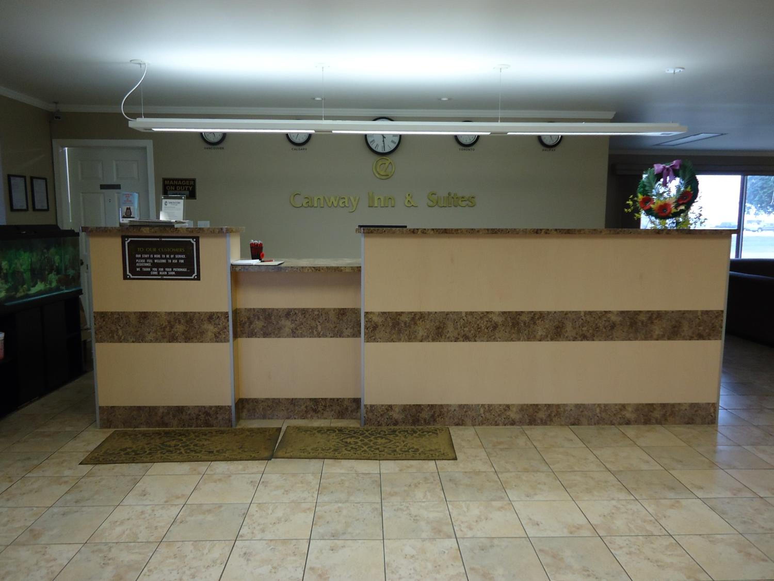 hotel reception