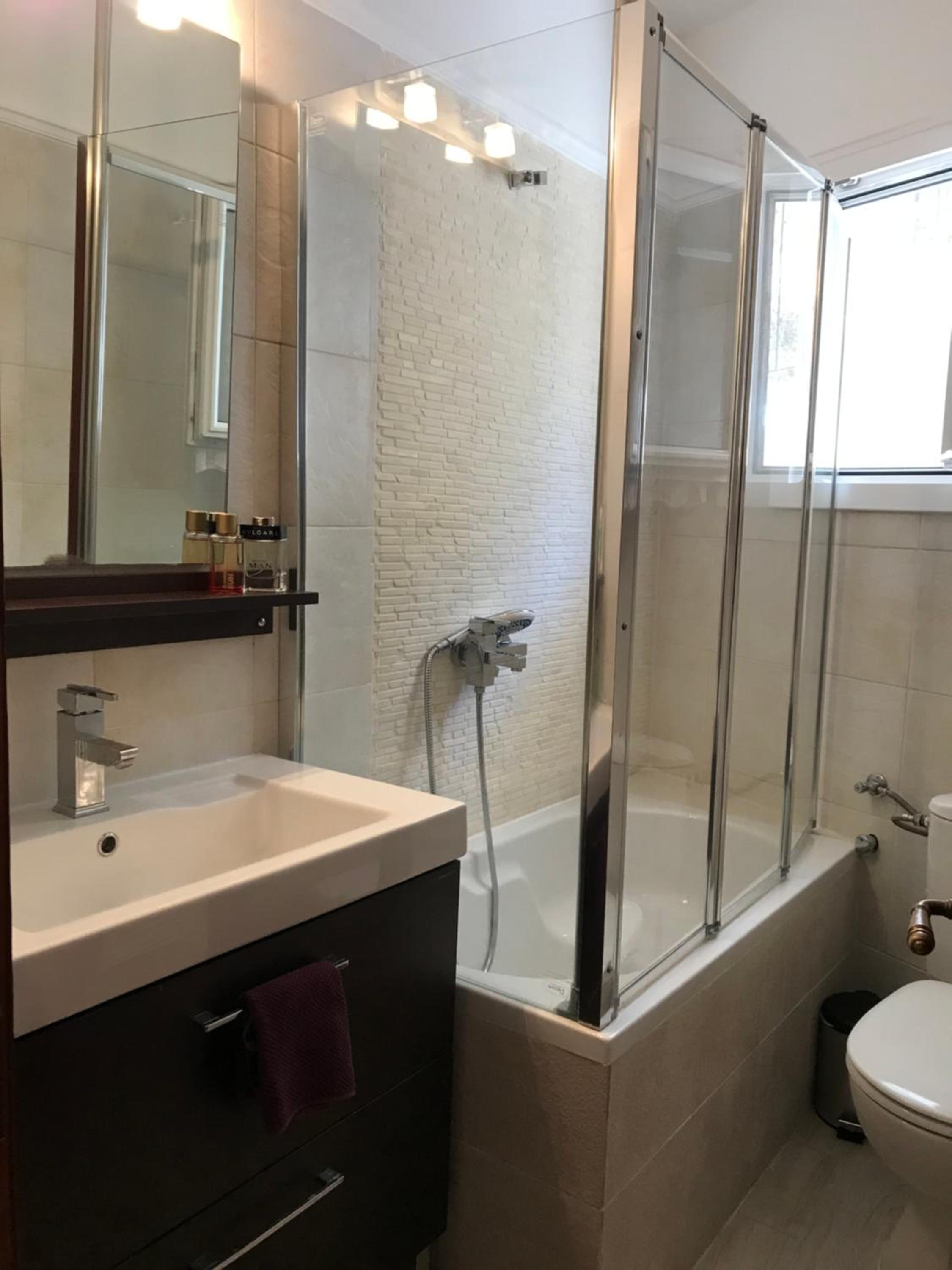Schönes Familienappartement in Pelekas, Corfu mit Meerblick